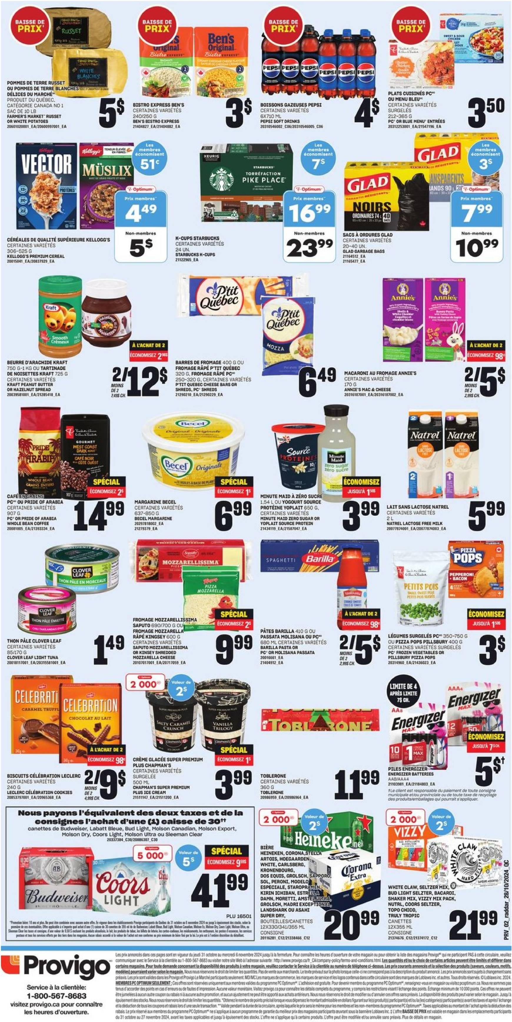 provigo - Provigo flyer valid from 31.10. - 06.11. - page: 2