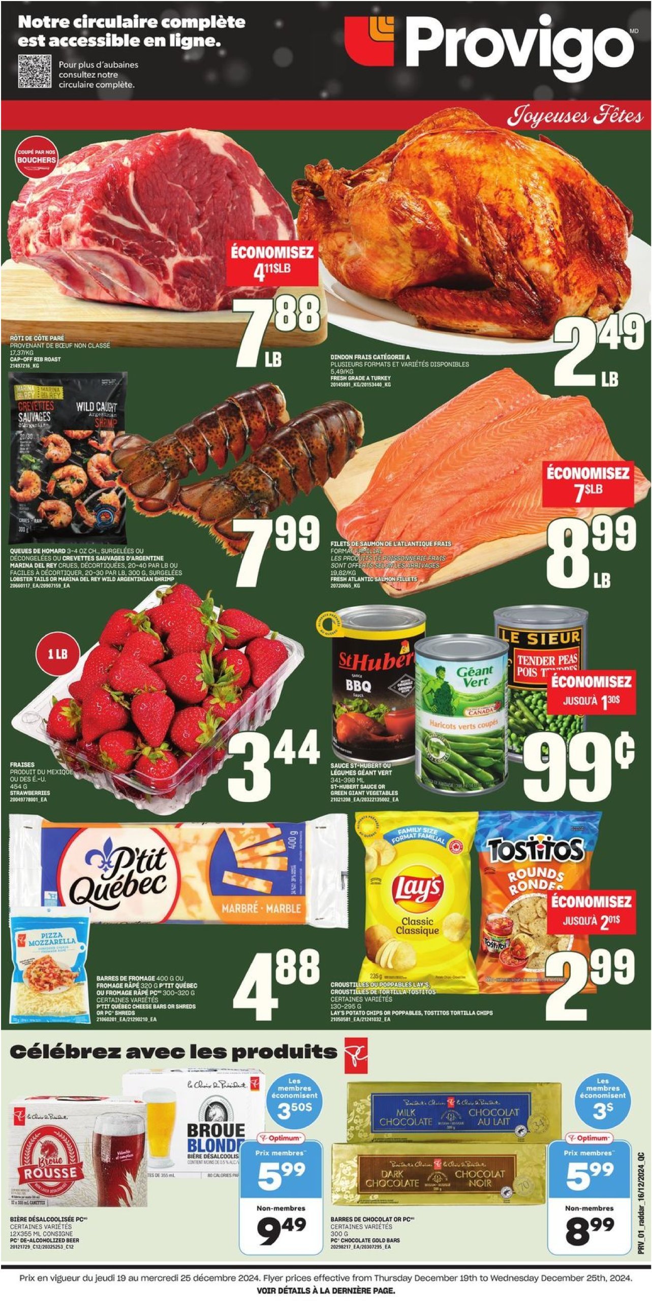 provigo - Provigo flyer valid from 12-19 - 12-25