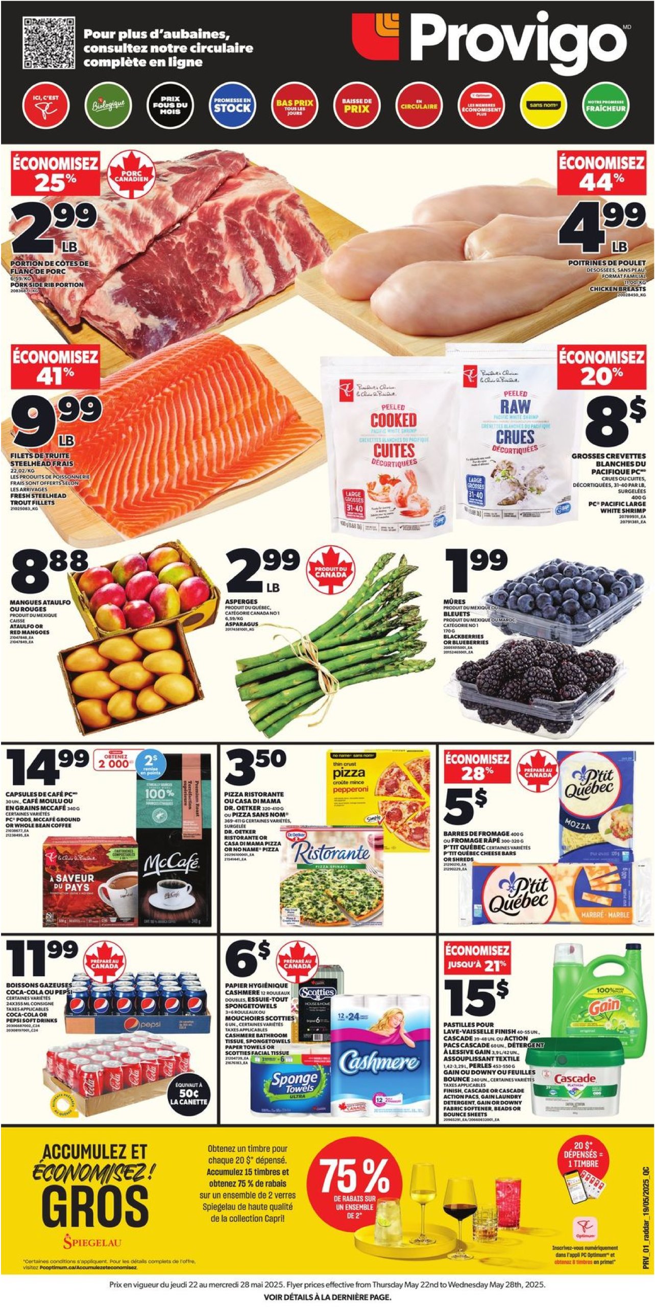 provigo - Provigo flyer valid from 05-22 - 05-28 - page: 1