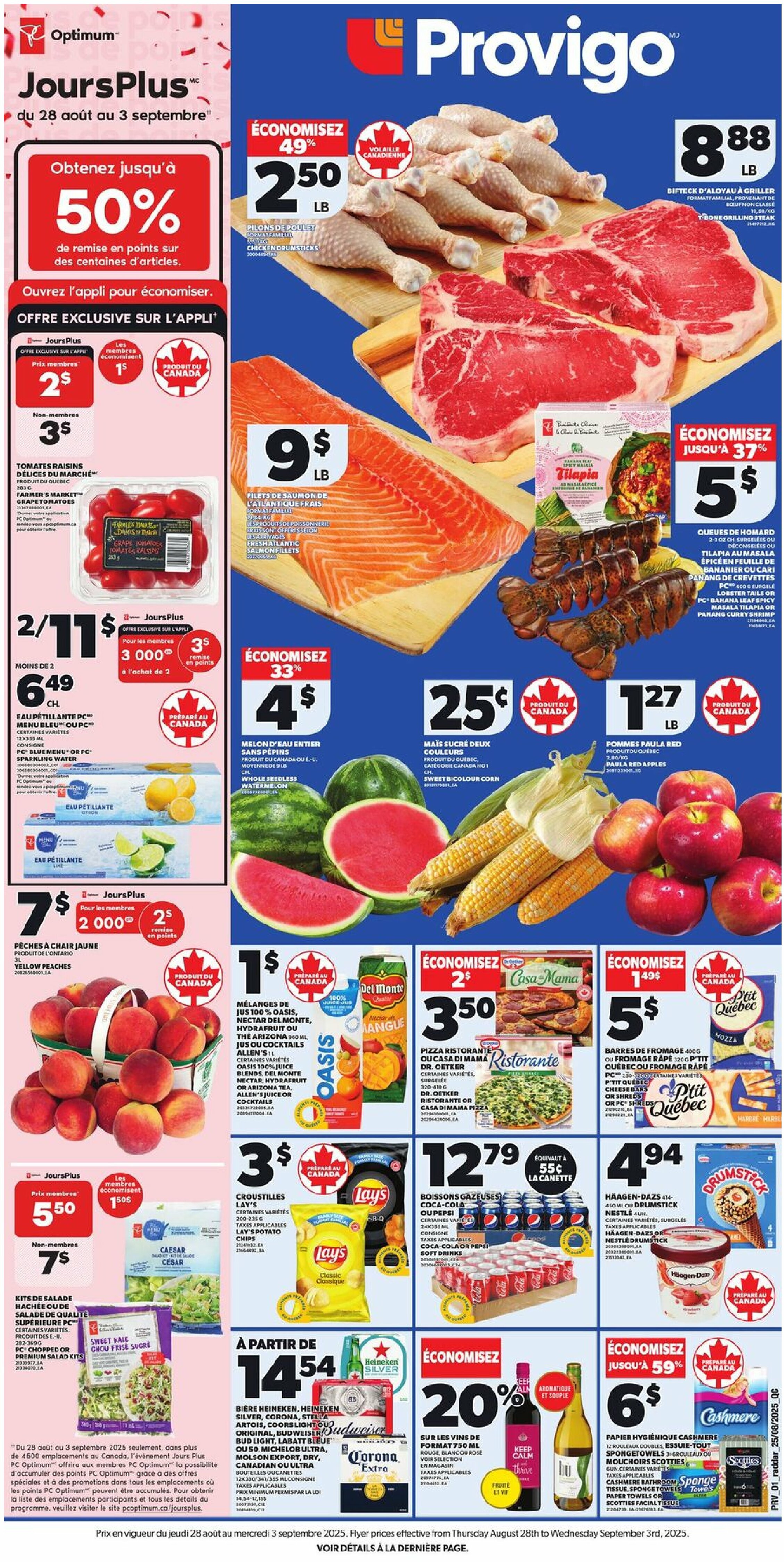 provigo - Provigo flyer valid from 08-28 - 09-03