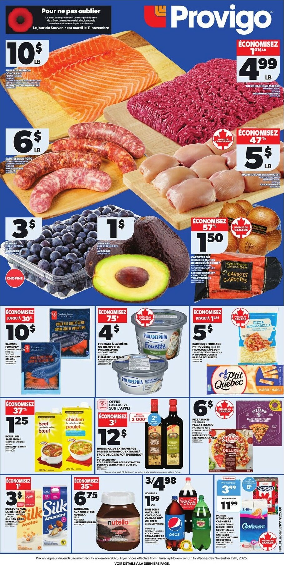 provigo - Provigo Flyer Valid From 11-06 to 11-12 - page: 1