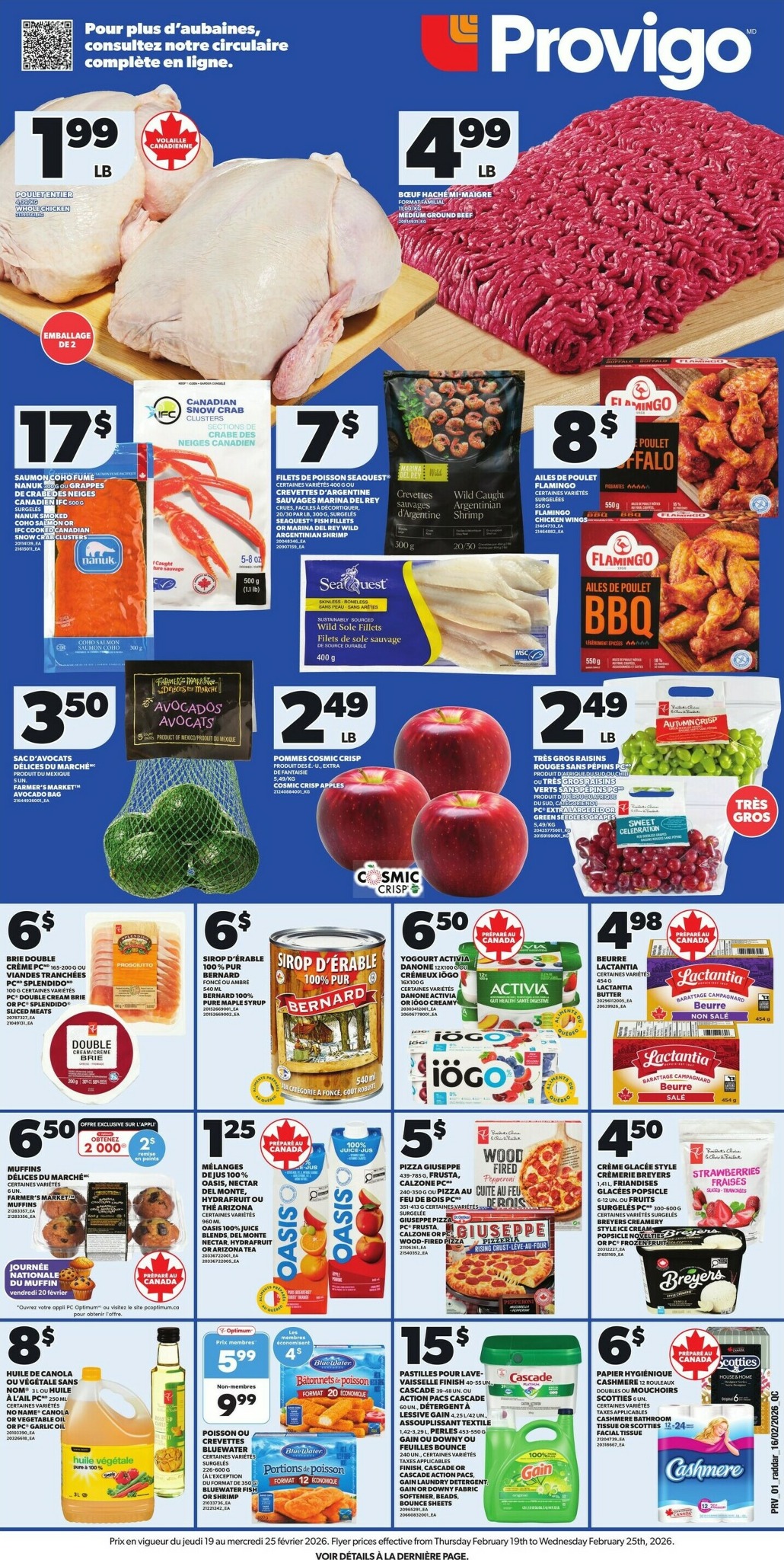 provigo - Provigo Flyer Valid From 2026-02-19 to 2026-02-25 - page: 1