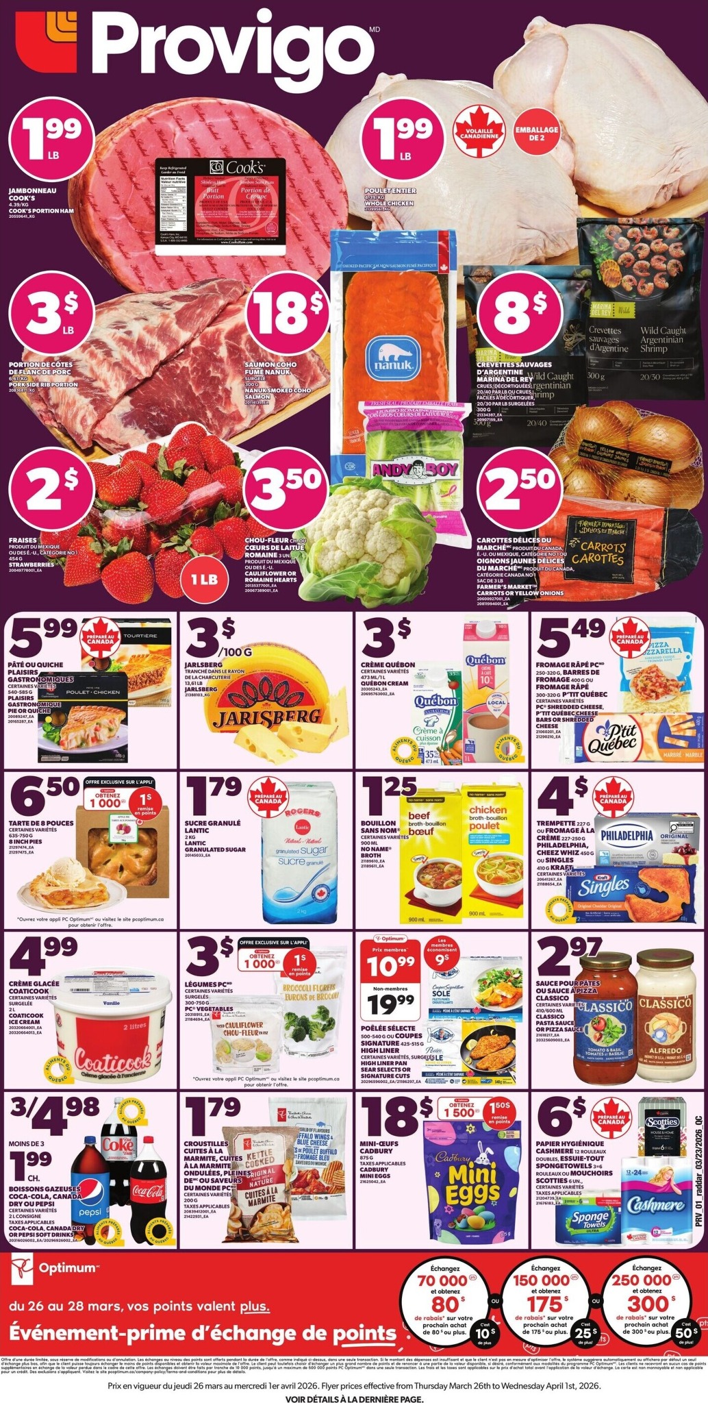 provigo - Provigo Flyer Valid From 2026-03-26 to 2026-04-01