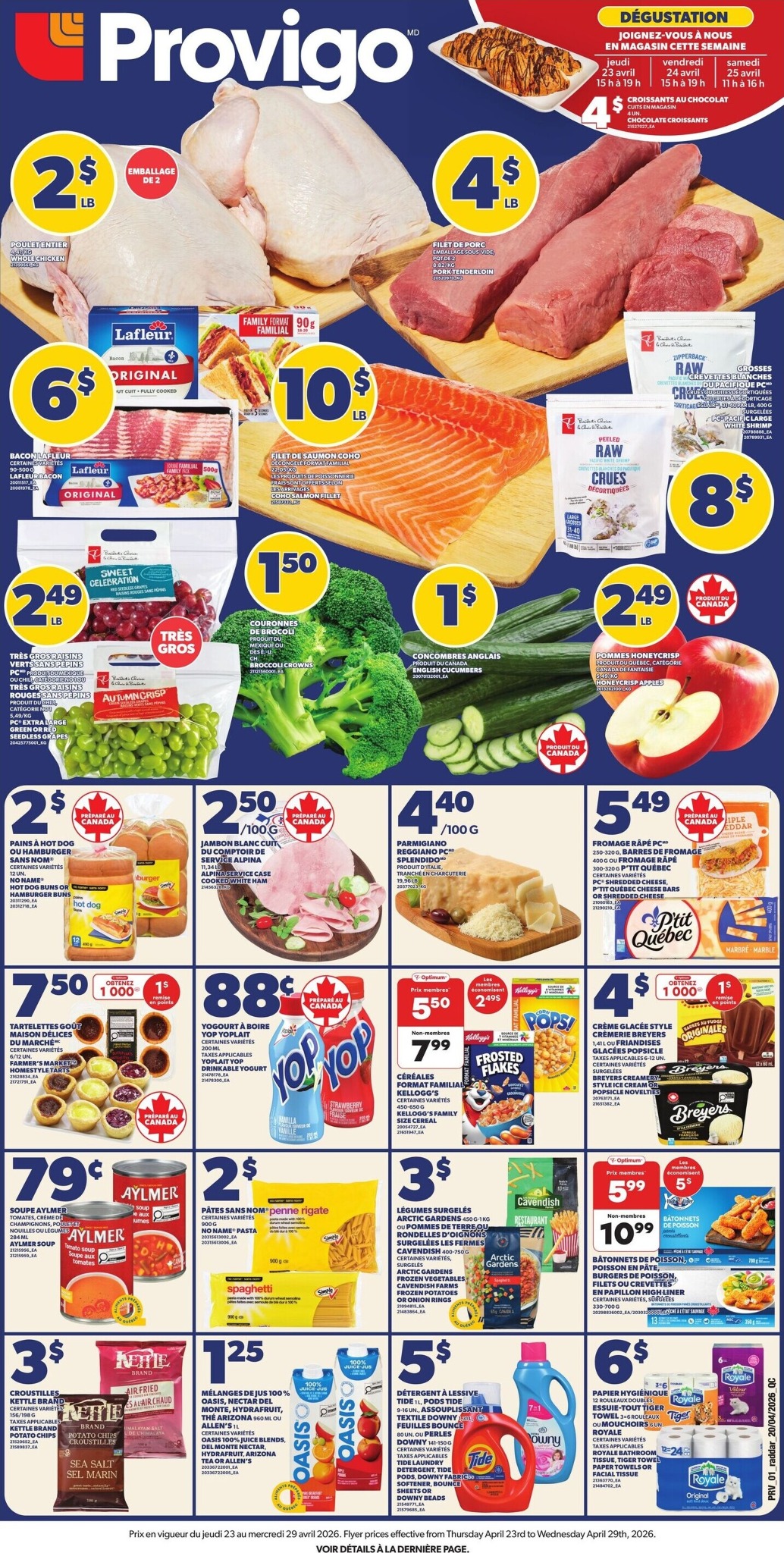 provigo - New Provigo Flyer for This Week – 2026-04-23 to 2026-04-29 - page: 1