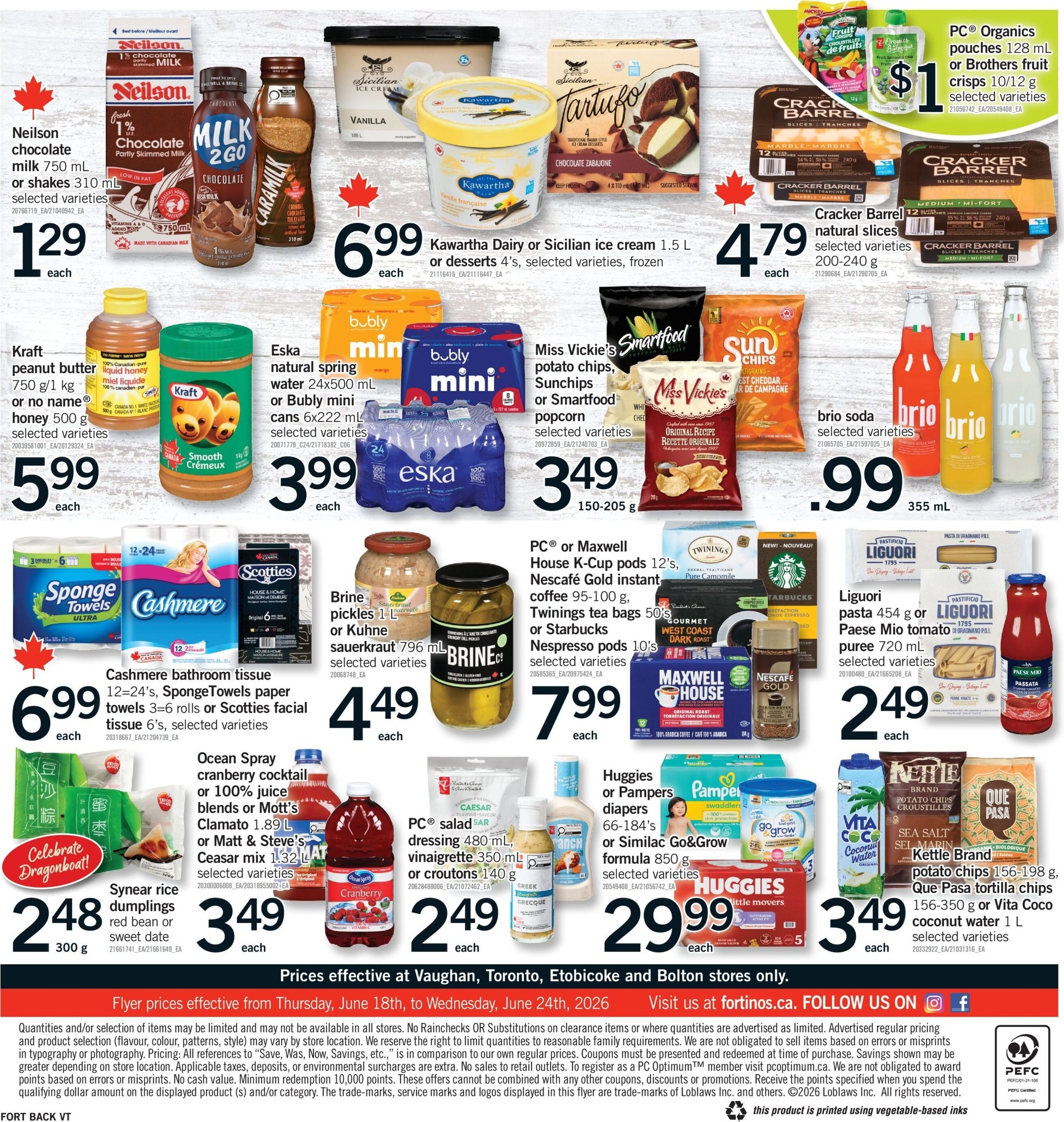fortinos - New Fortinos - Weekly Flyer - Valid Thursday, June 18 - Wednesday, June 24 Flyer for This Week – 2026-06-18 to 2026-06-25 - page: 2