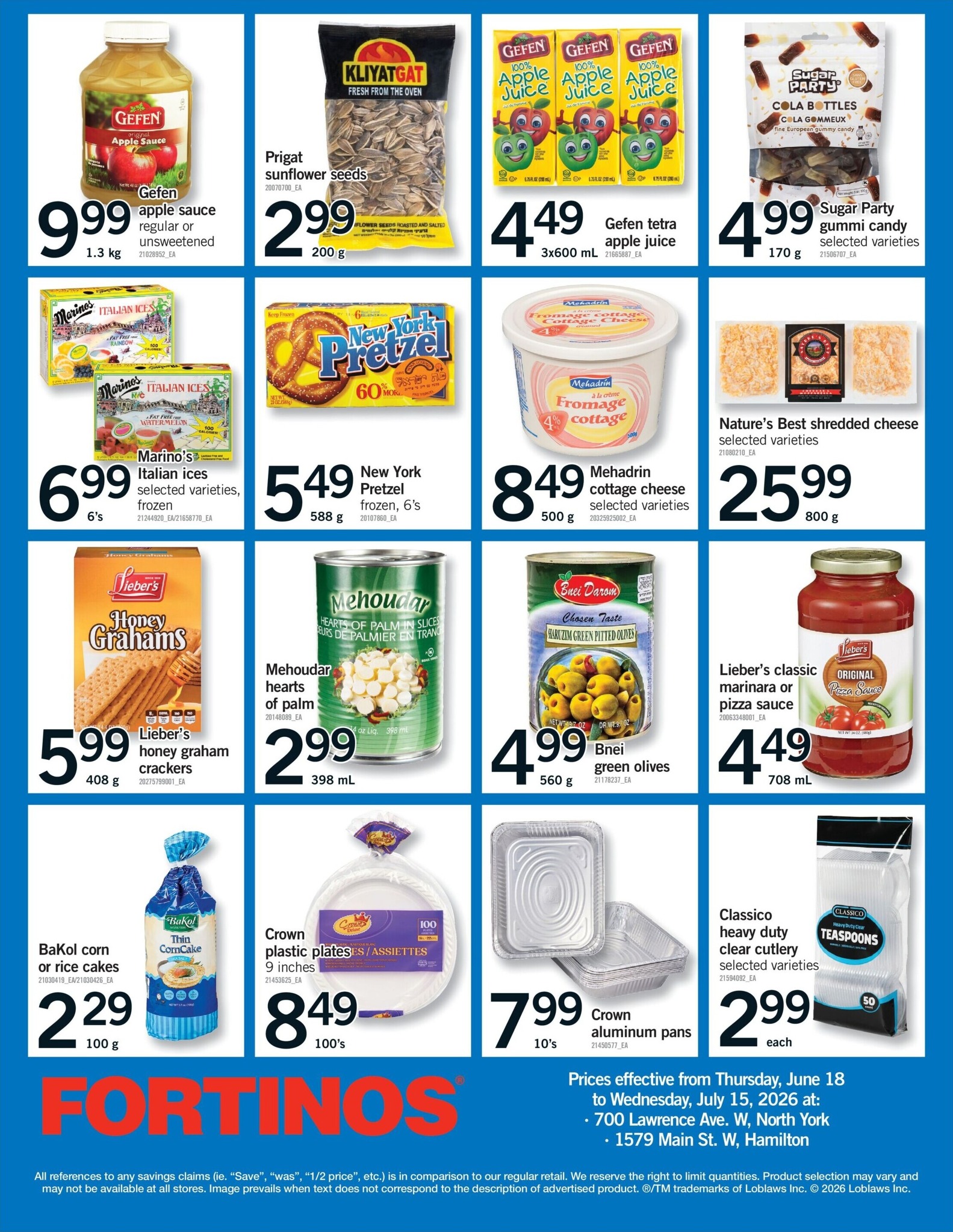 fortinos - New Fortinos - Weekly Flyer - Valid Thursday, June 18 - Wednesday, June 24 Flyer for This Week – 2026-06-18 to 2026-06-25 - page: 28