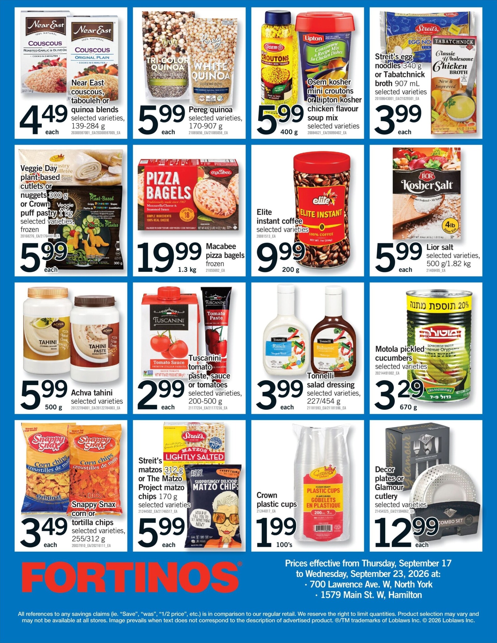 fortinos - New Fortinos Flyer for This Week – 2026-09-17 to 2026-09-23 - page: 34