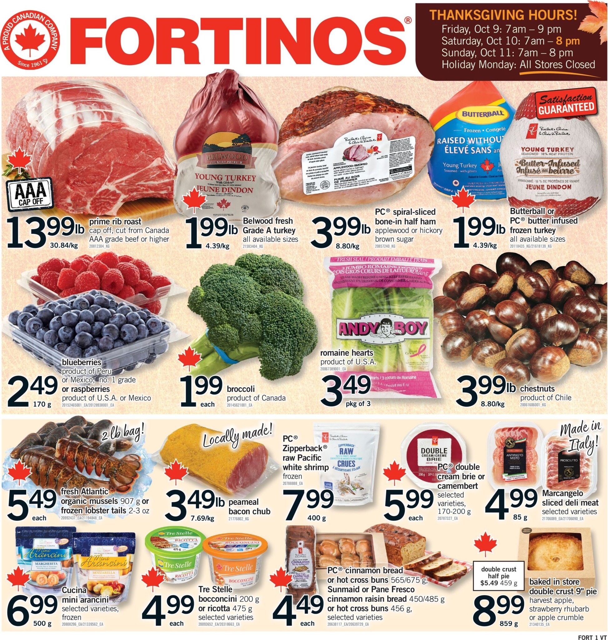 fortinos - New Fortinos Flyer for This Week – 2026-10-08 to 2026-10-11 - page: 1