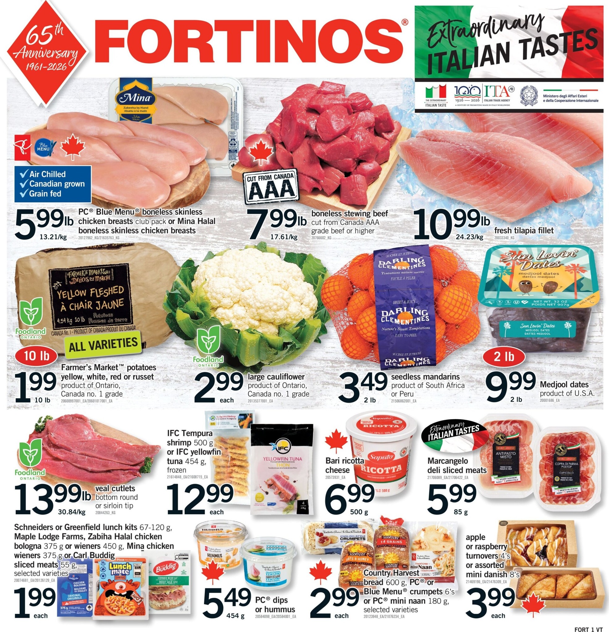 fortinos - New Fortinos Flyer for This Week – 2026-10-22 to 2026-10-28 - page: 1