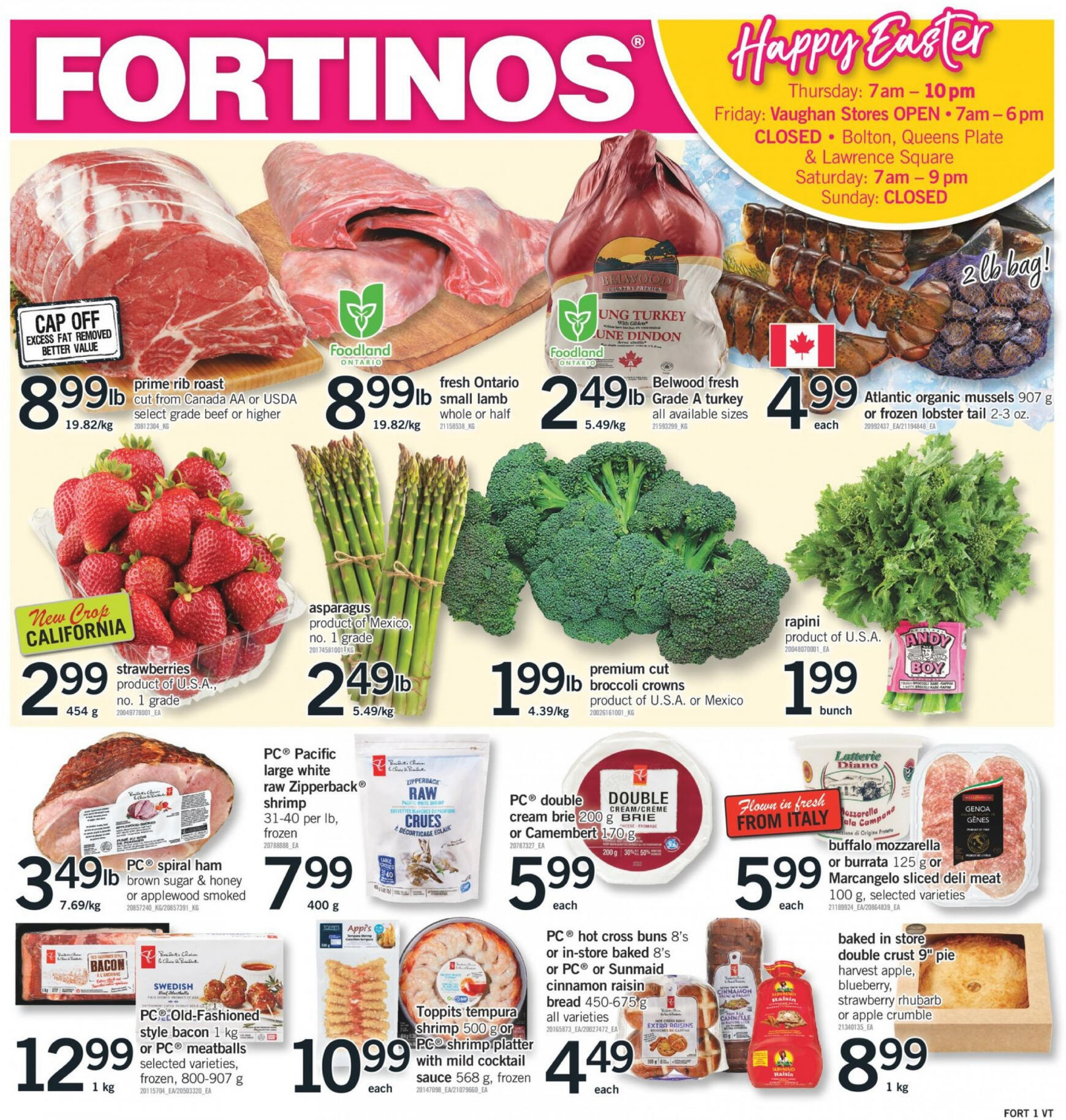 fortinos - Fortinos - Weekly Flyer valid from 28.03.2024