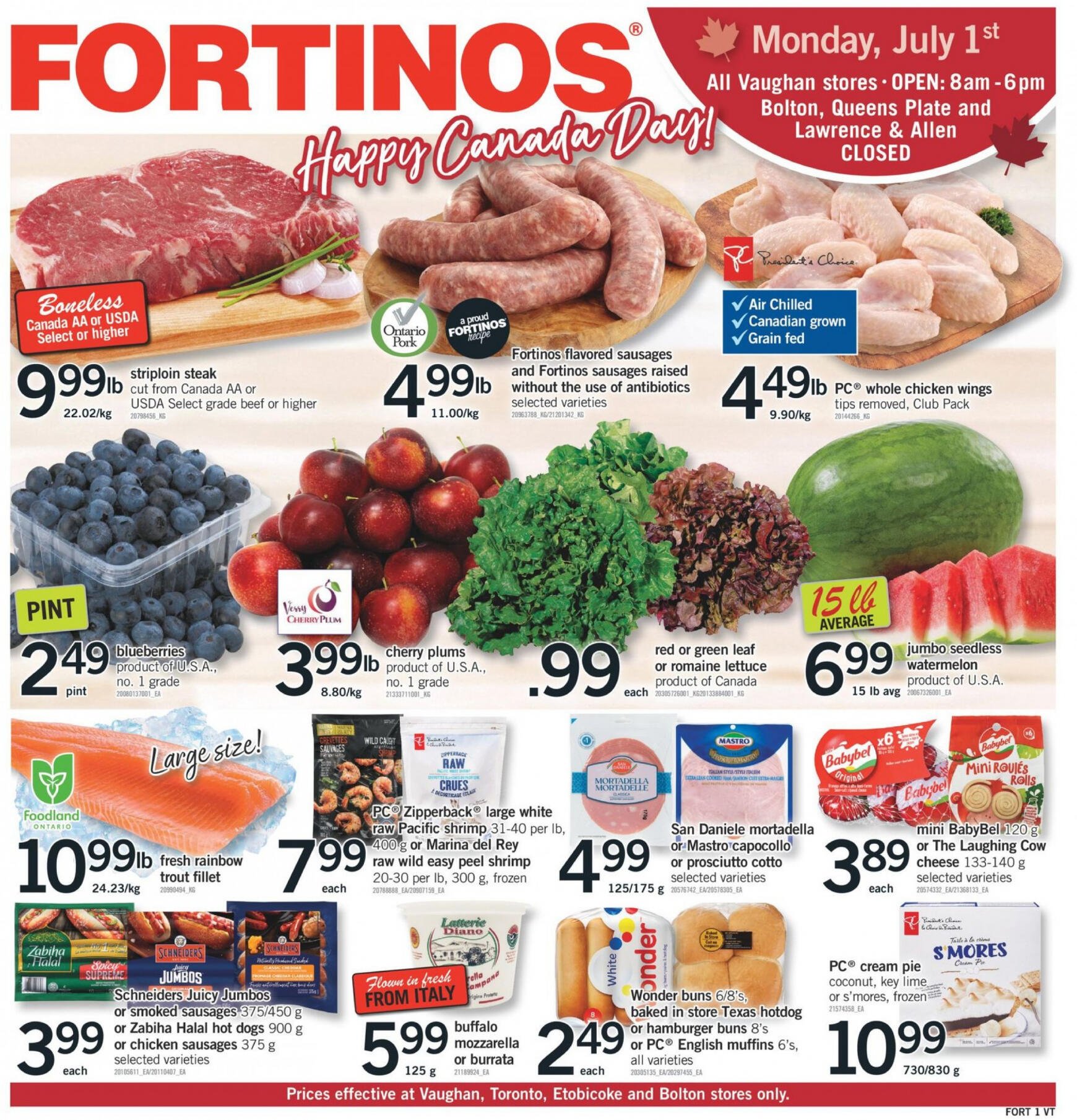 fortinos - Fortinos flyer current 27.06. - 03.07.