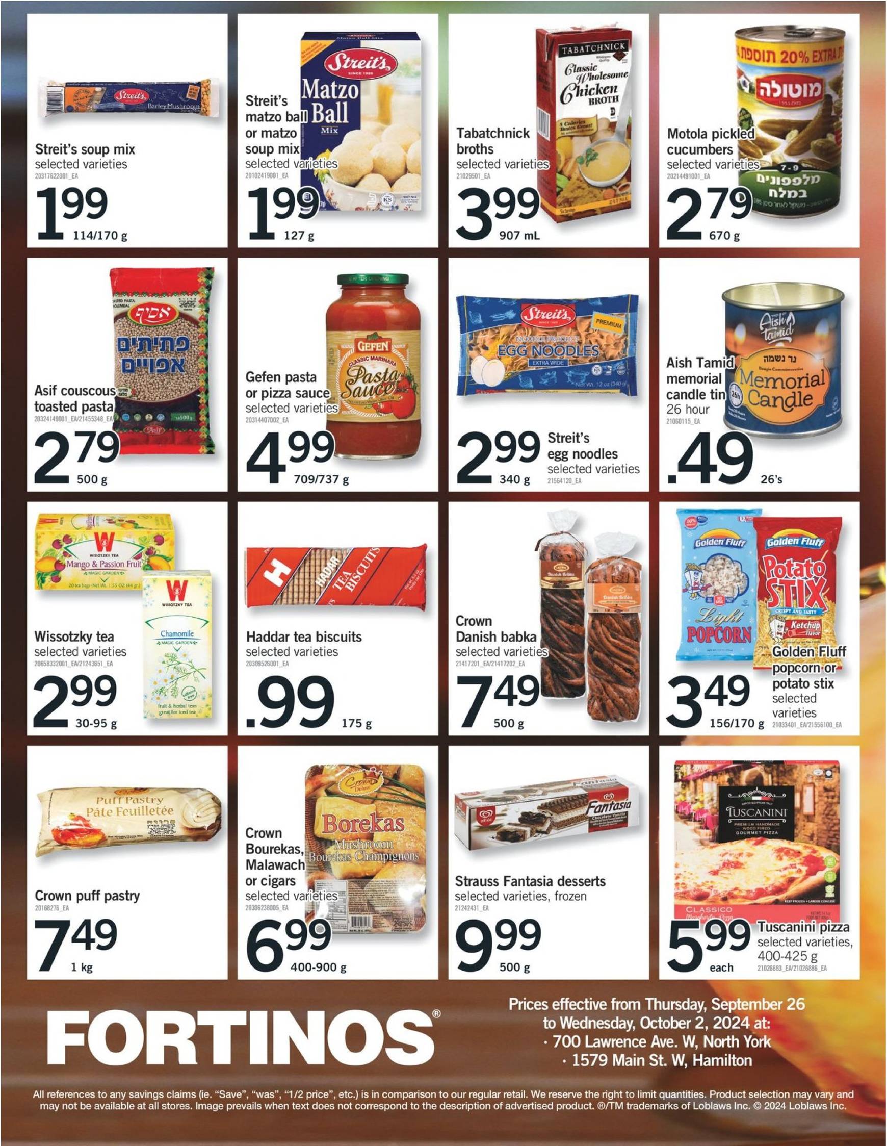 fortinos - Latest Fortinos flyer valid from 26.09. - 02.10. - page: 24