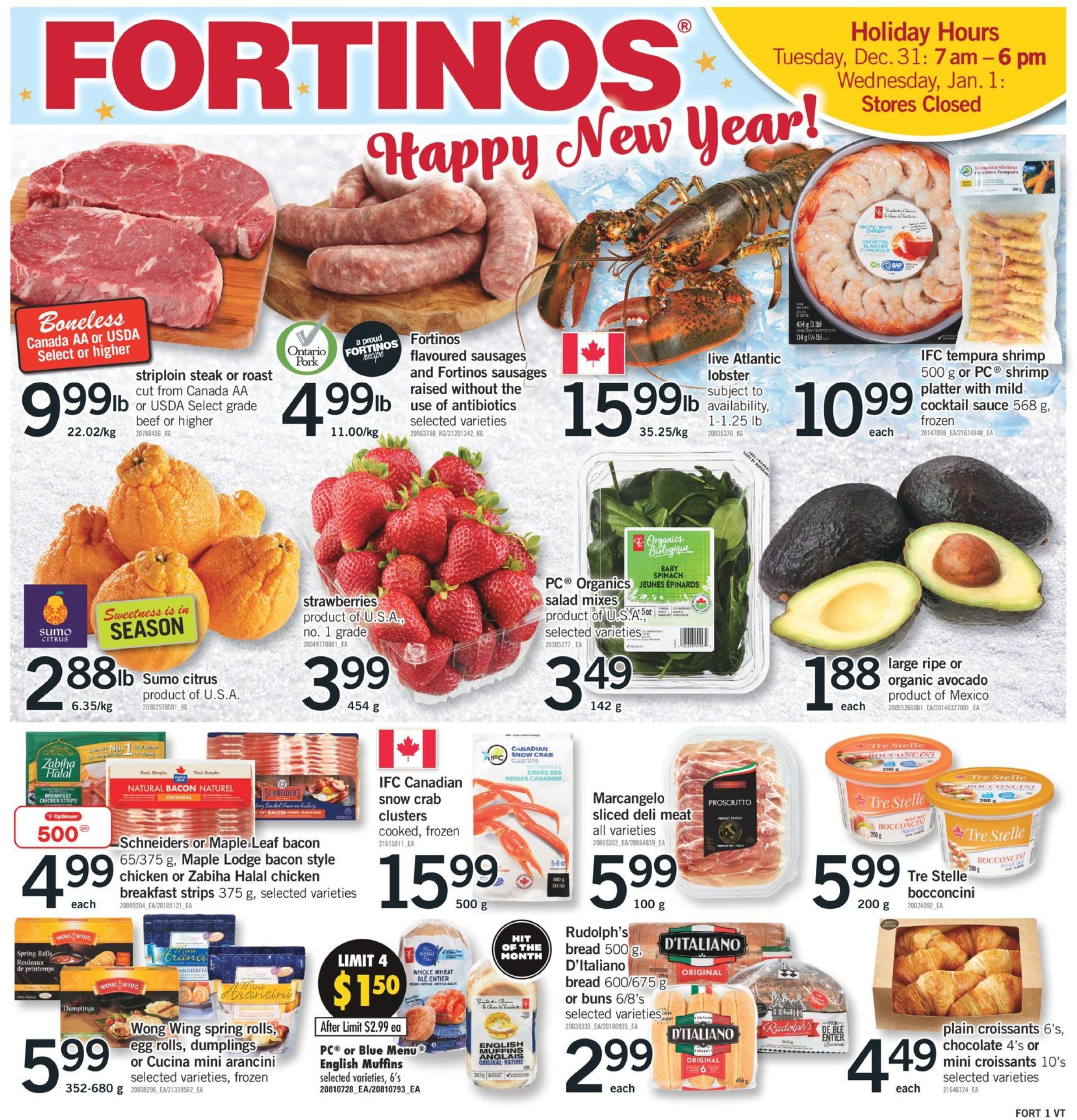 fortinos - Fortinos flyer valid from 12-27 - 12-31