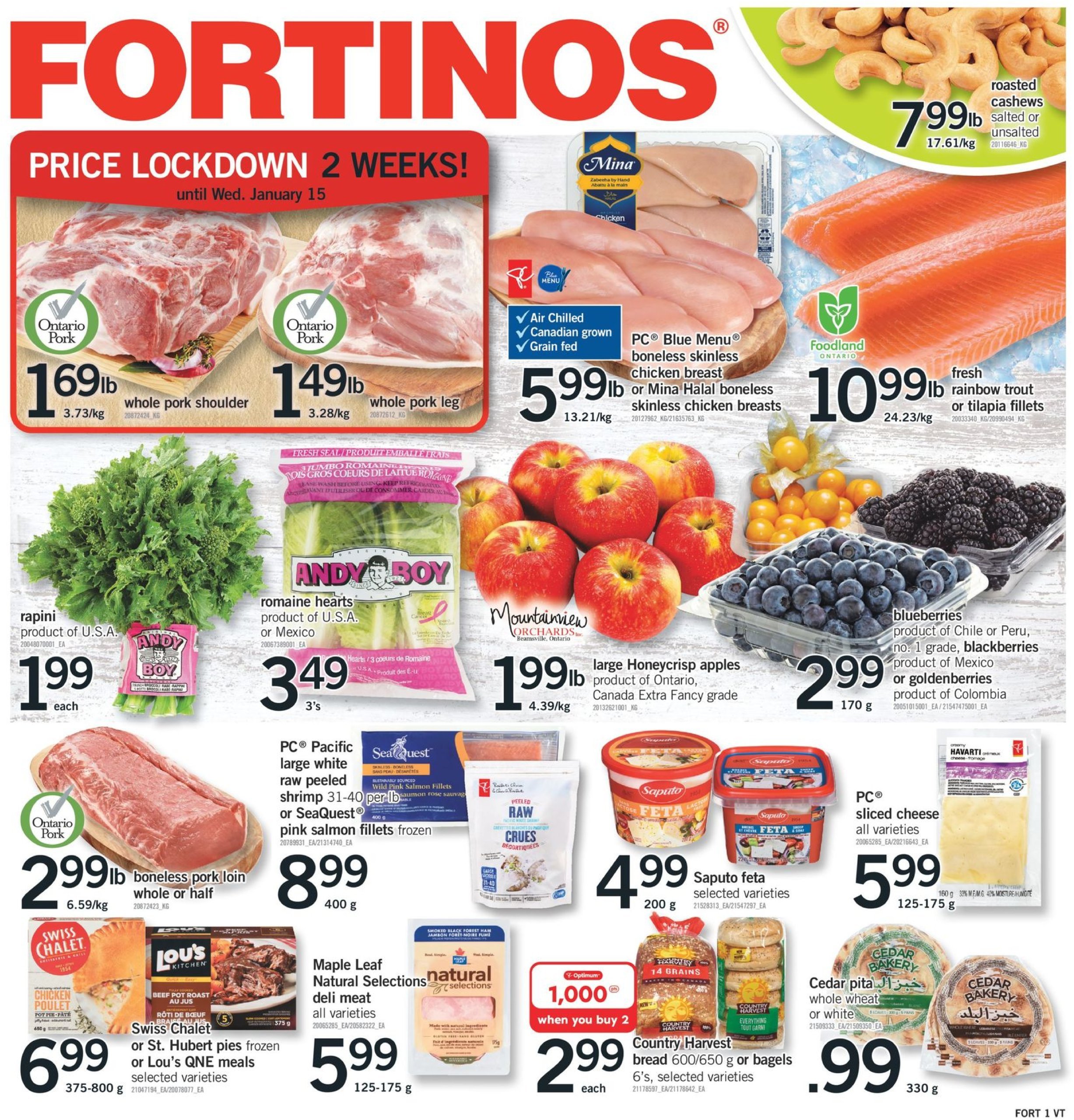 fortinos - Fortinos flyer valid from 01-02 - 01-08