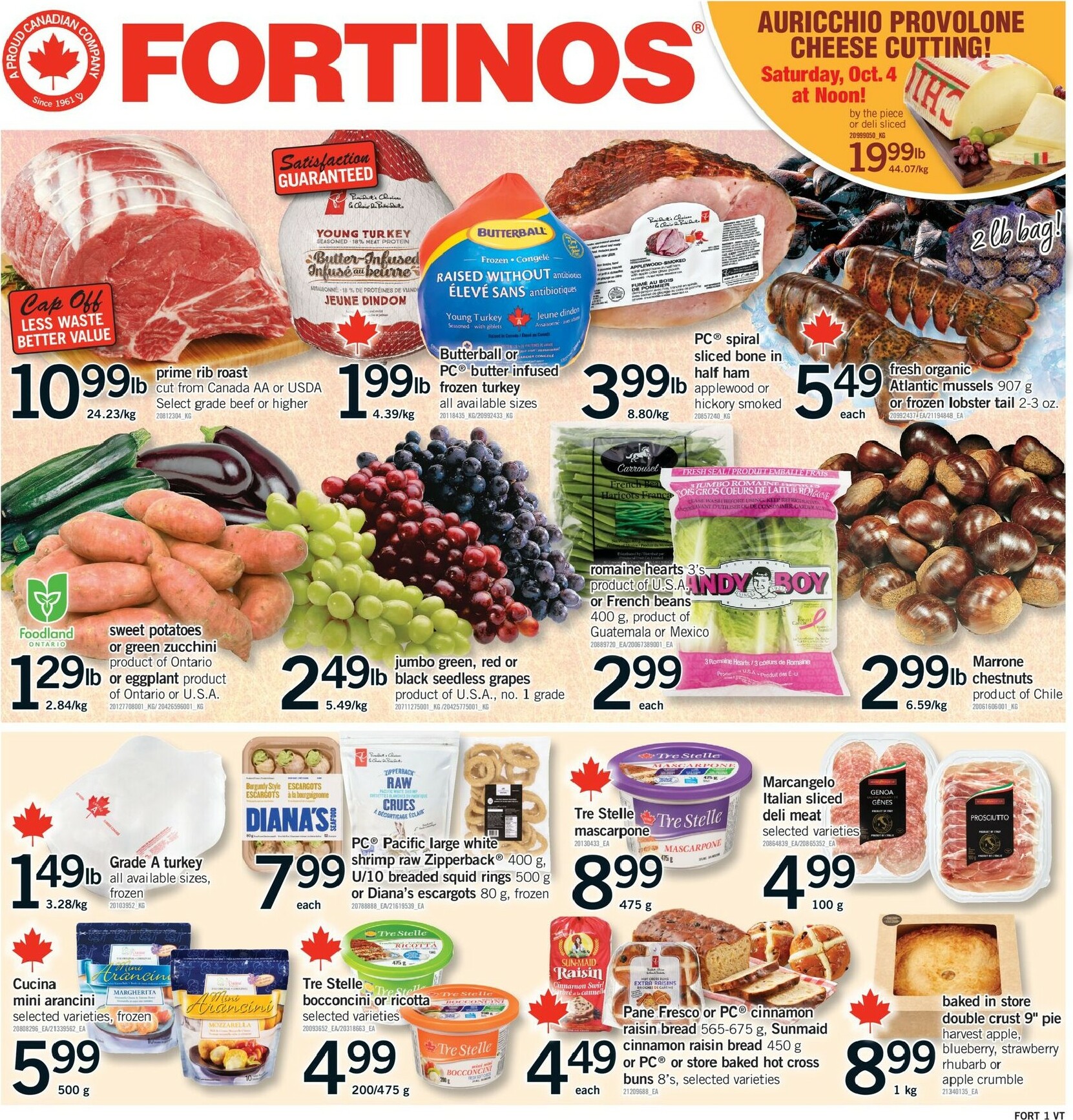 fortinos - Fortinos flyer valid from 10-02 - 10-08 - page: 1