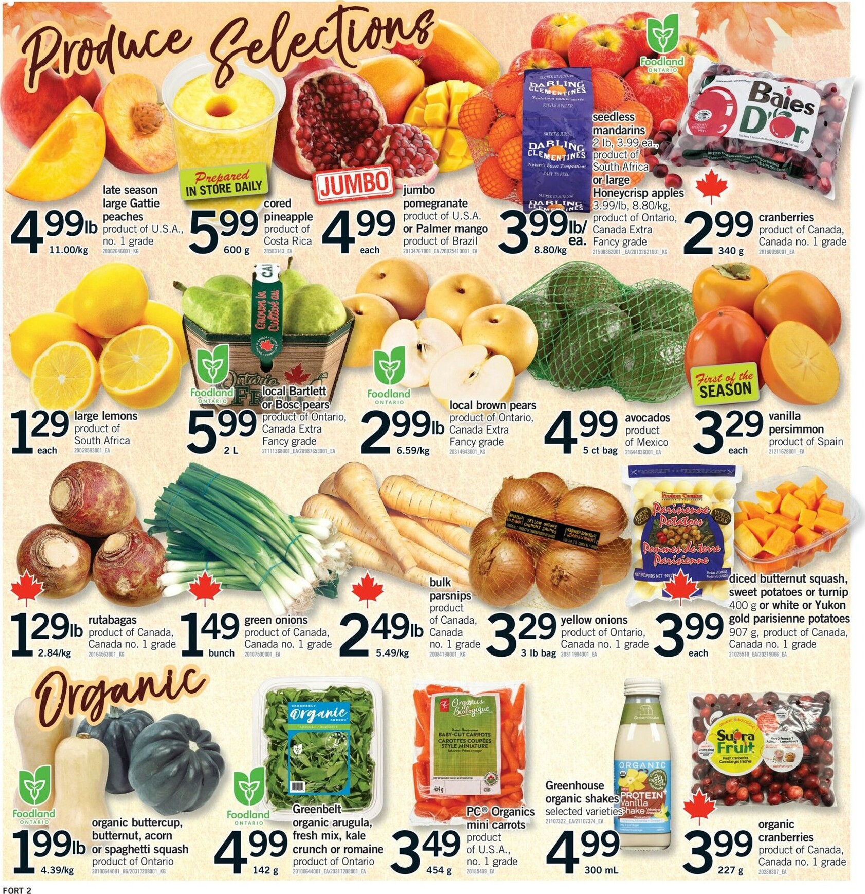 fortinos - Fortinos flyer valid from 10-09 - 10-15 - page: 3 fortinos - Fortinos flyer valid from 10-09 - 10-15 - page: 3