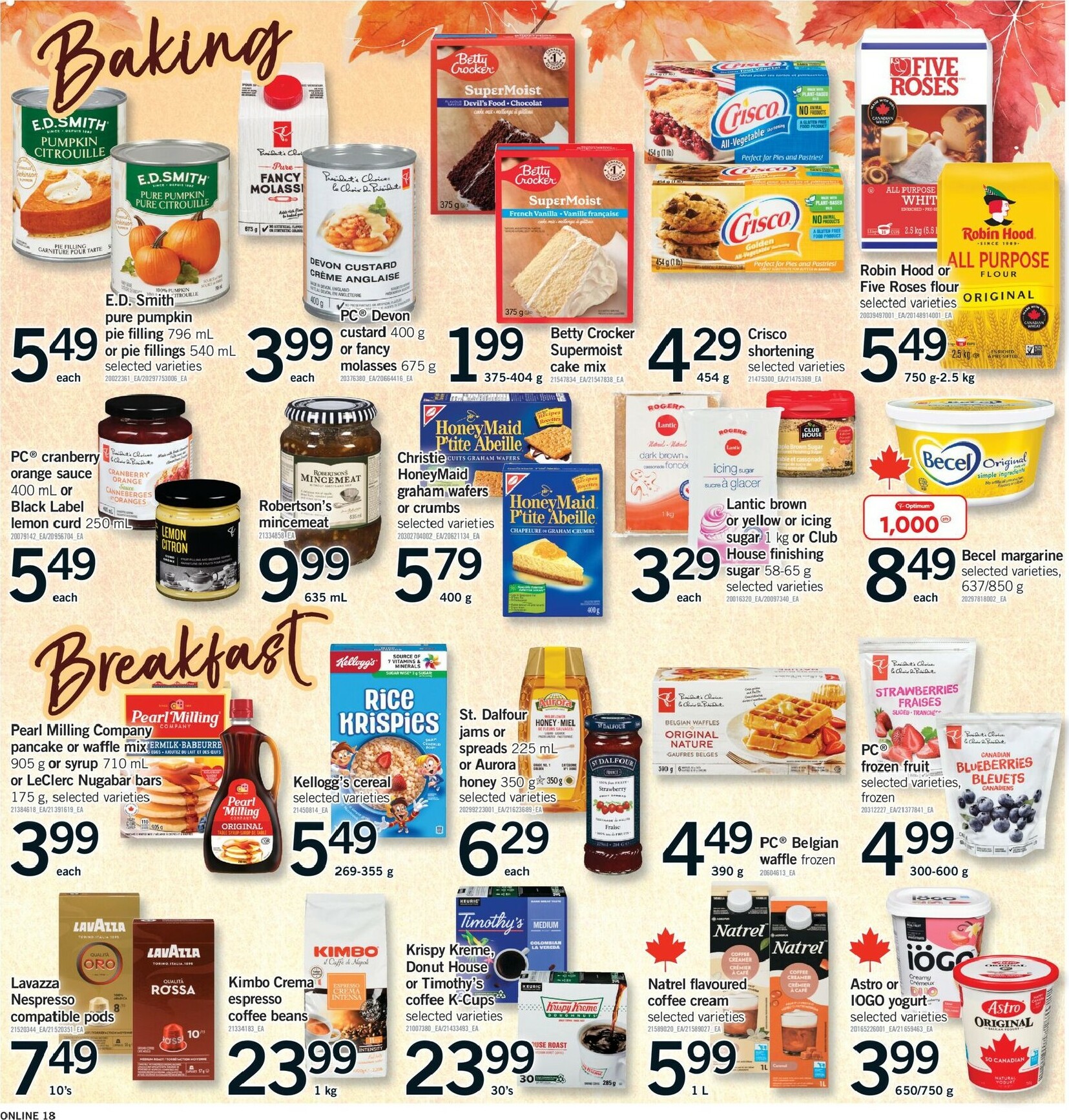 fortinos - Fortinos flyer valid from 10-09 - 10-15 - page: 18 fortinos - Fortinos flyer valid from 10-09 - 10-15 - page: 18