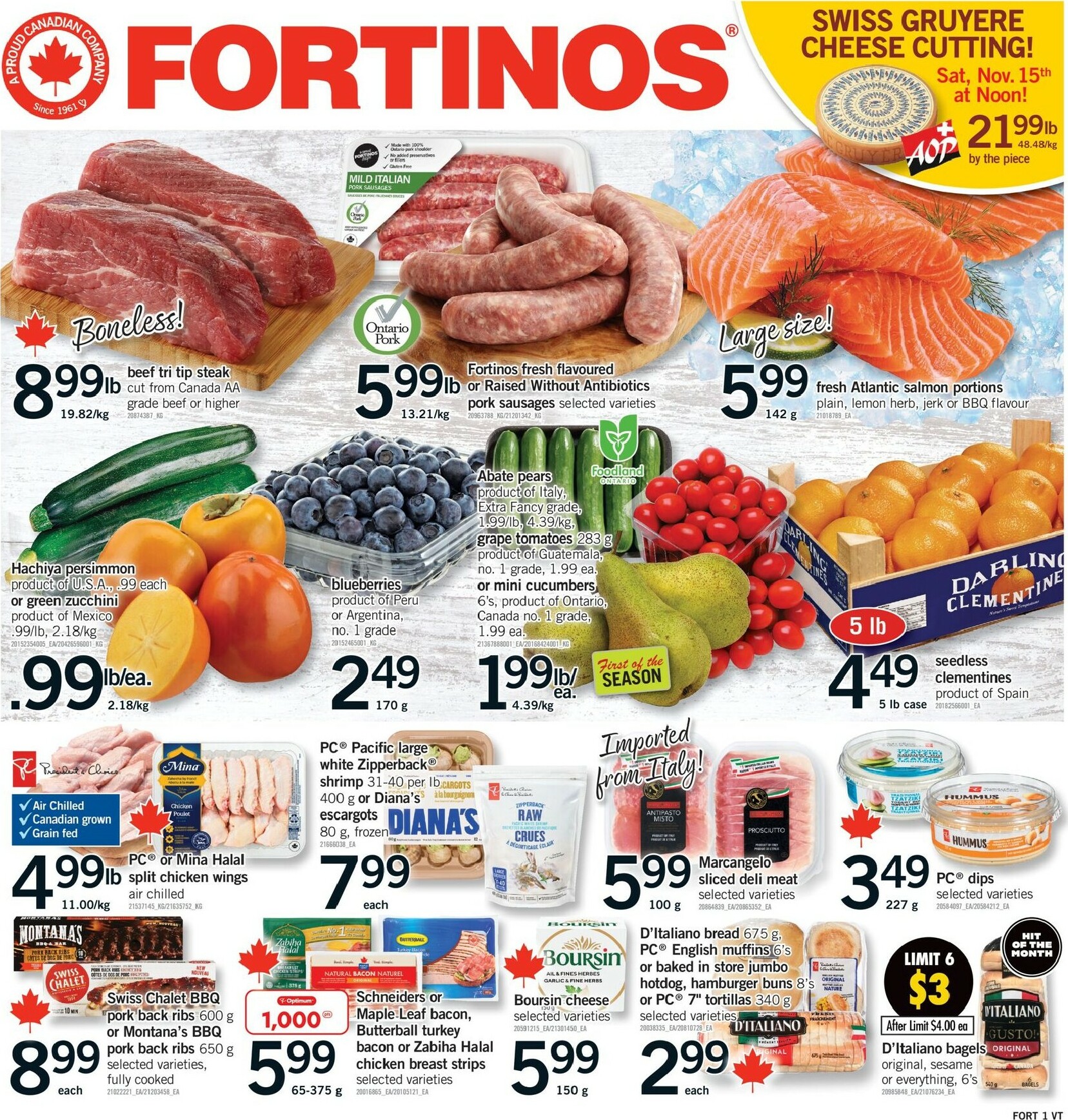 fortinos - Fortinos Flyer Valid From 11-13 to 11-19 - page: 1