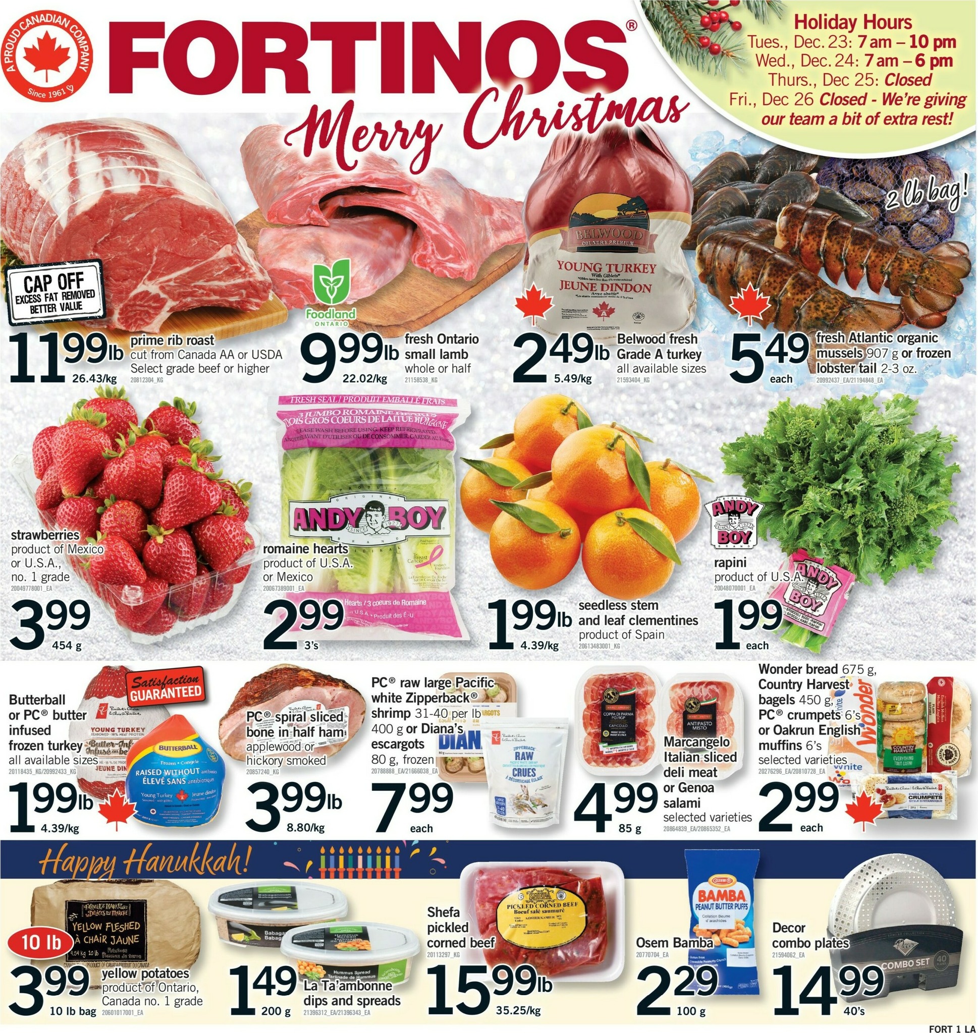 fortinos - Fortinos Flyer Valid From 12-18 to 12-24