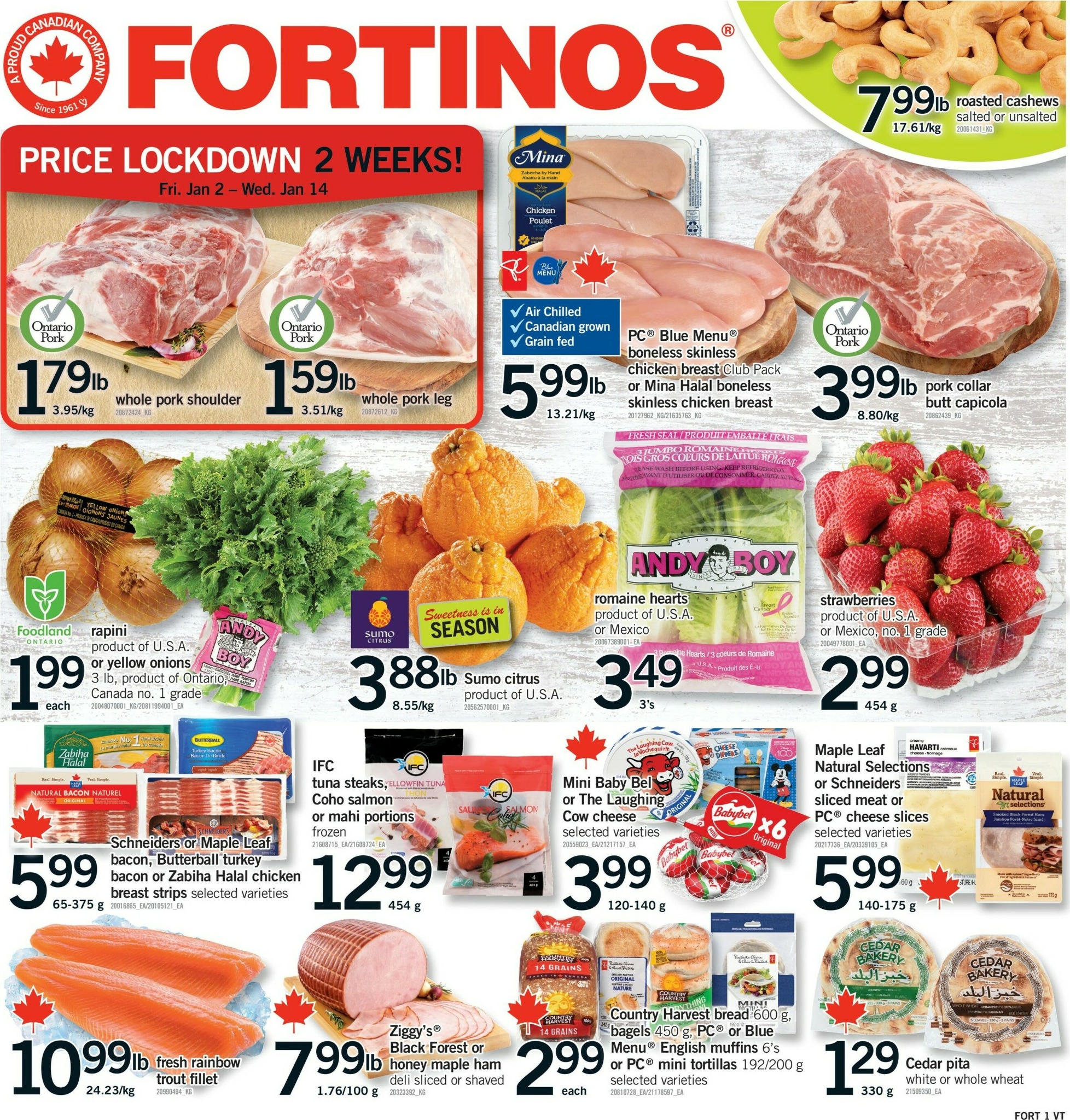 fortinos - Fortinos Flyer Valid From 01-01 to 01-07