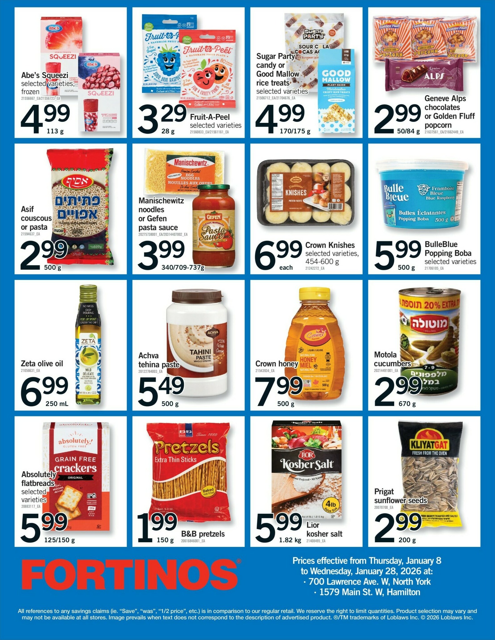 fortinos - Fortinos Flyer Valid From 01-22 to 01-28 - page: 27