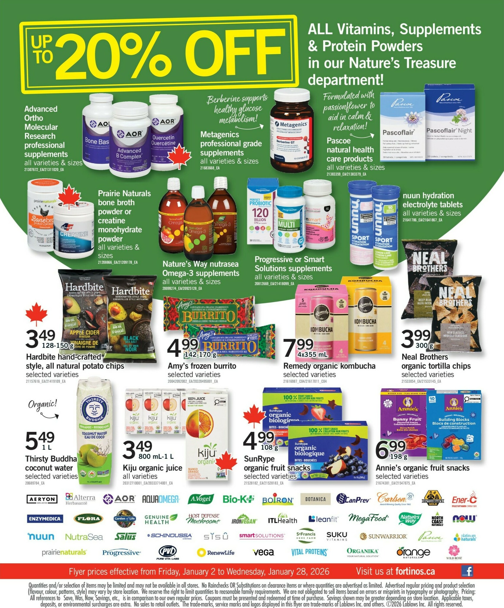 fortinos - Fortinos Flyer Valid From 01-22 to 01-28 - page: 24