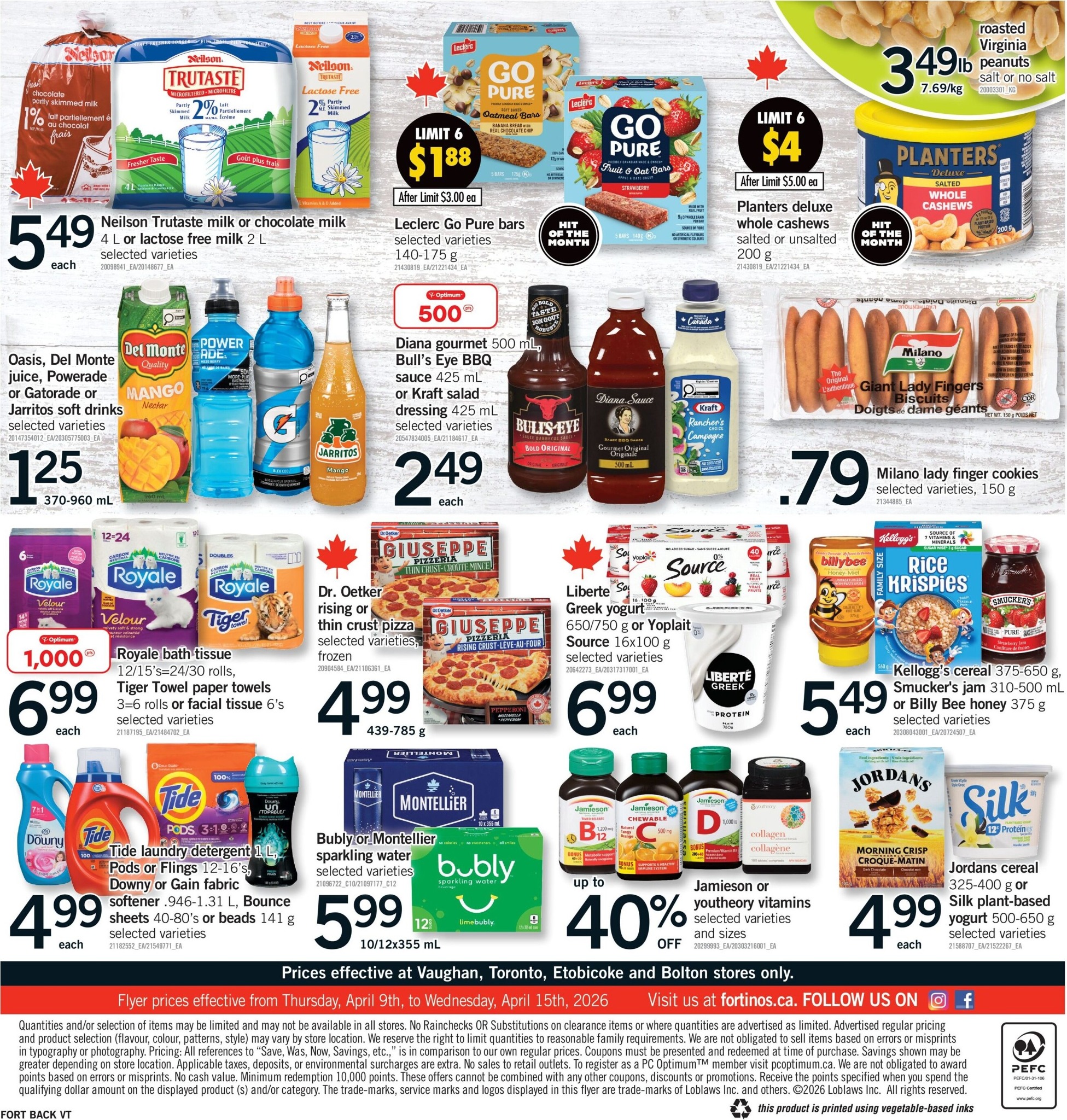 fortinos - Upcoming Fortinos Flyer Valid from 2026-04-09 to 2026-04-15 - page: 2