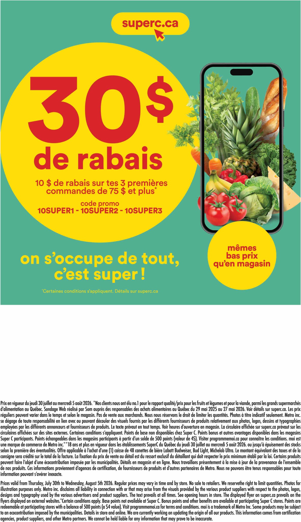 super-c - New Super C Flyer for This Week – 2026-07-30 to 2026-08-05 - page: 17