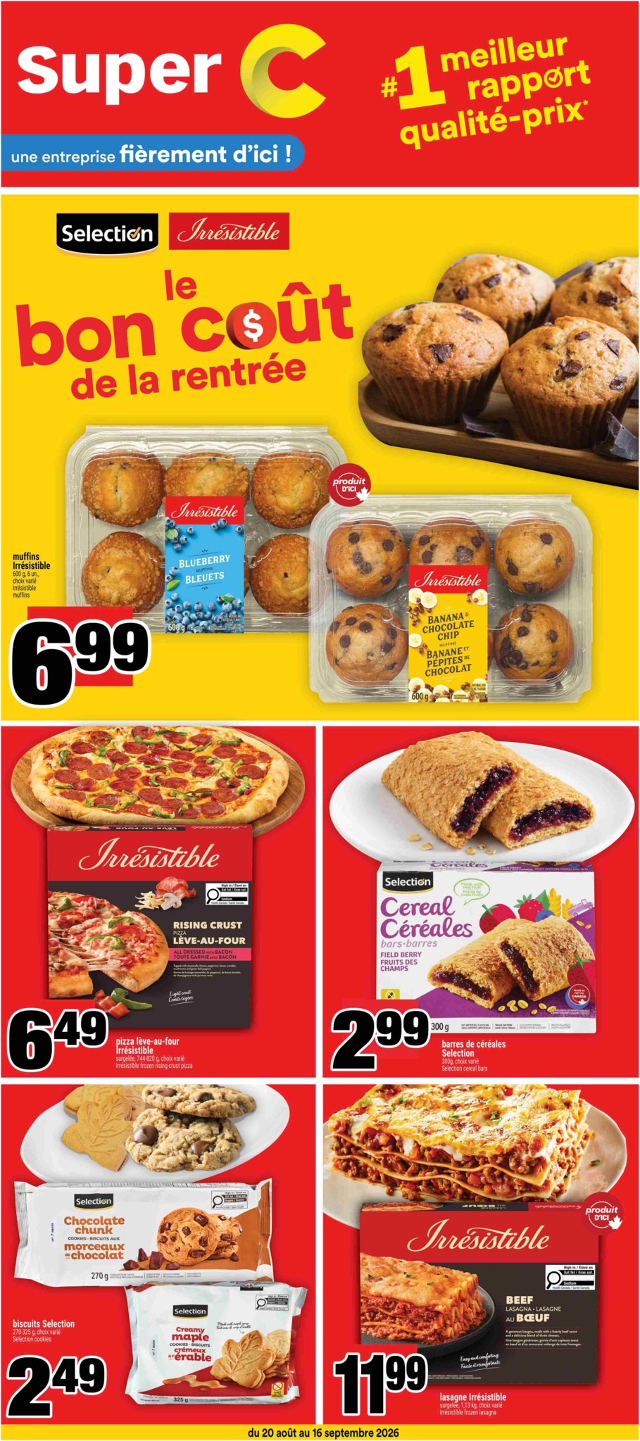 super-c - New Super C - Format écono Flyer for This Week – 2026-08-27 to 2026-09-02 - page: 1