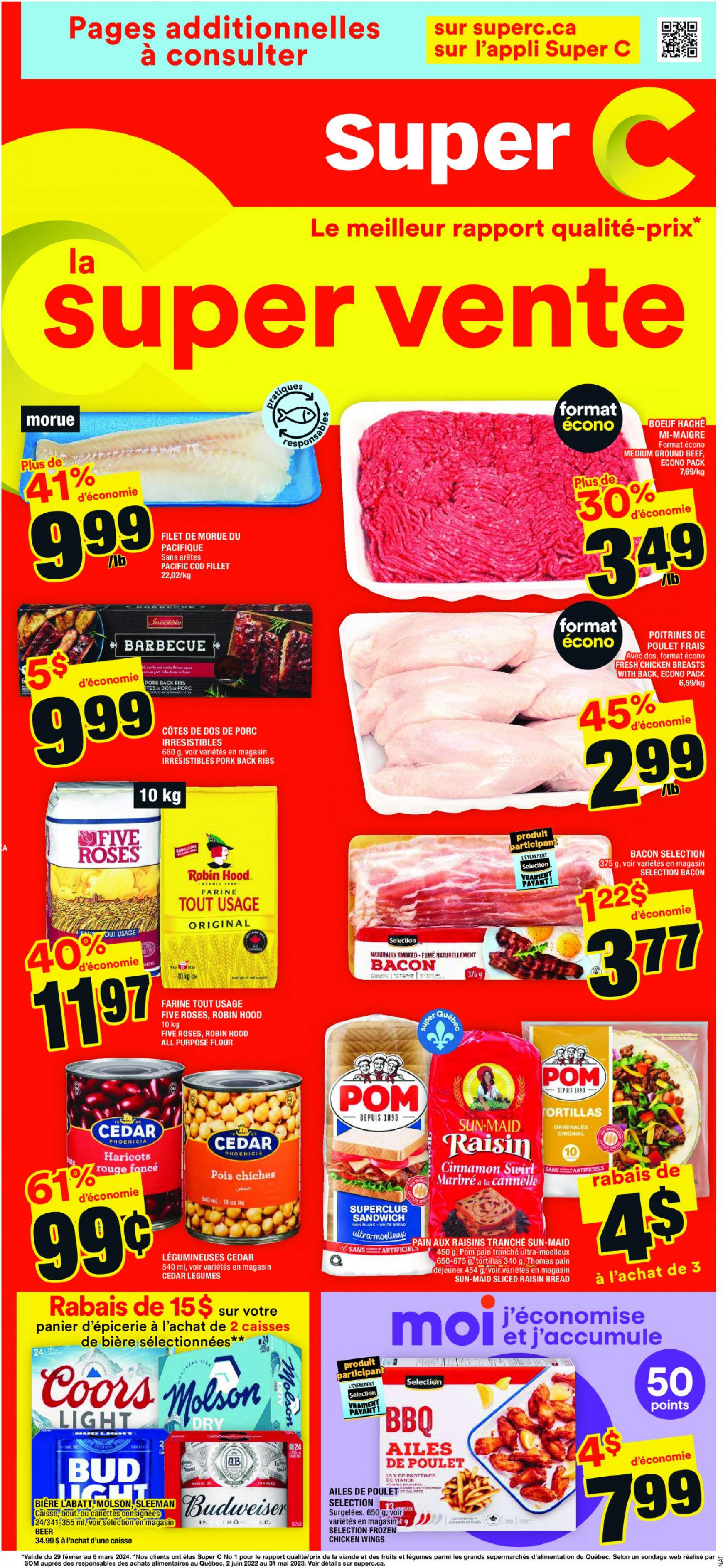 super-c - Super C - Weekly Flyer valid from 29.02.2024 - page: 1