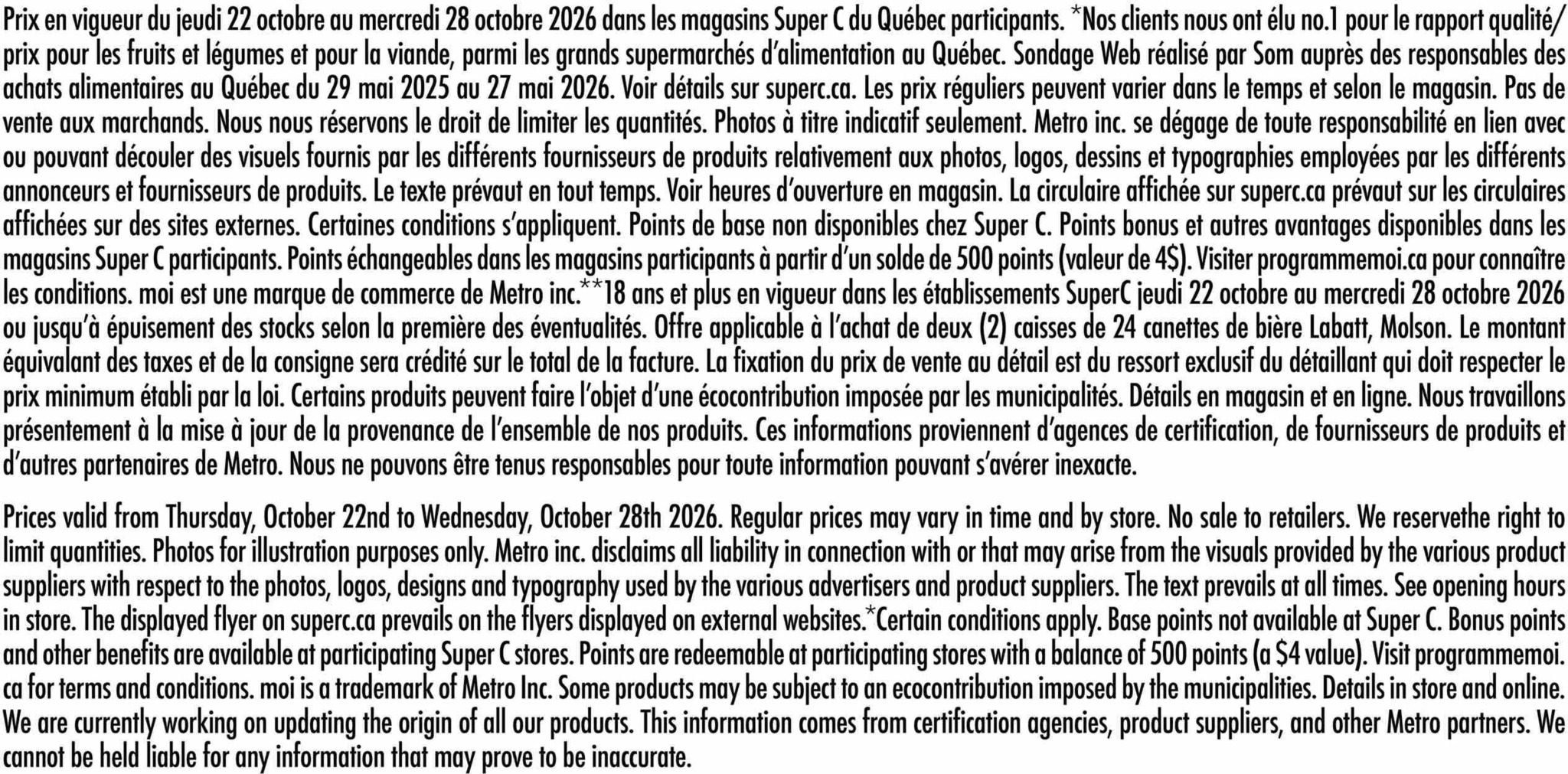 super-c - New Super C Flyer for This Week – 2026-10-22 to 2026-10-28 - page: 18