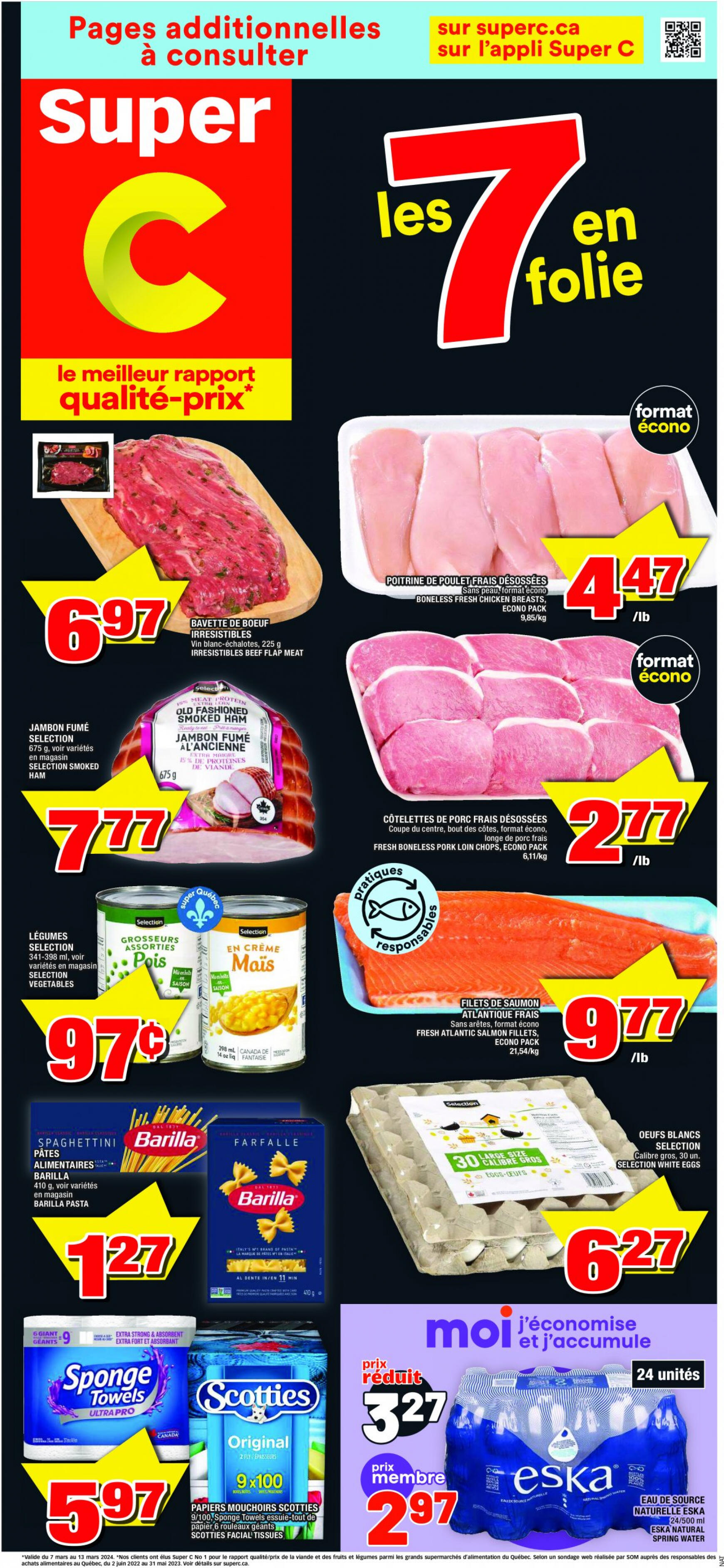 super-c - Super C - Weekly Flyer valid from 07.03.2024 - page: 1