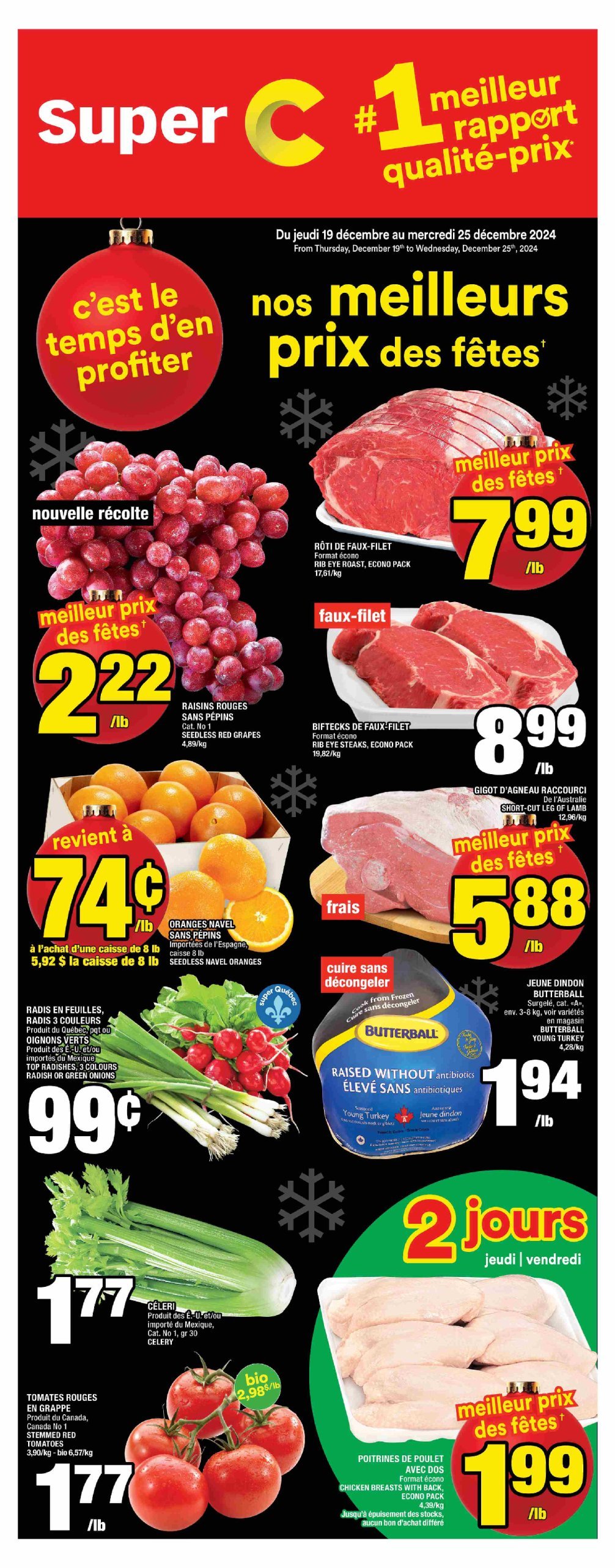 super-c - Super C flyer valid from 12-19 - 12-25 - page: 1