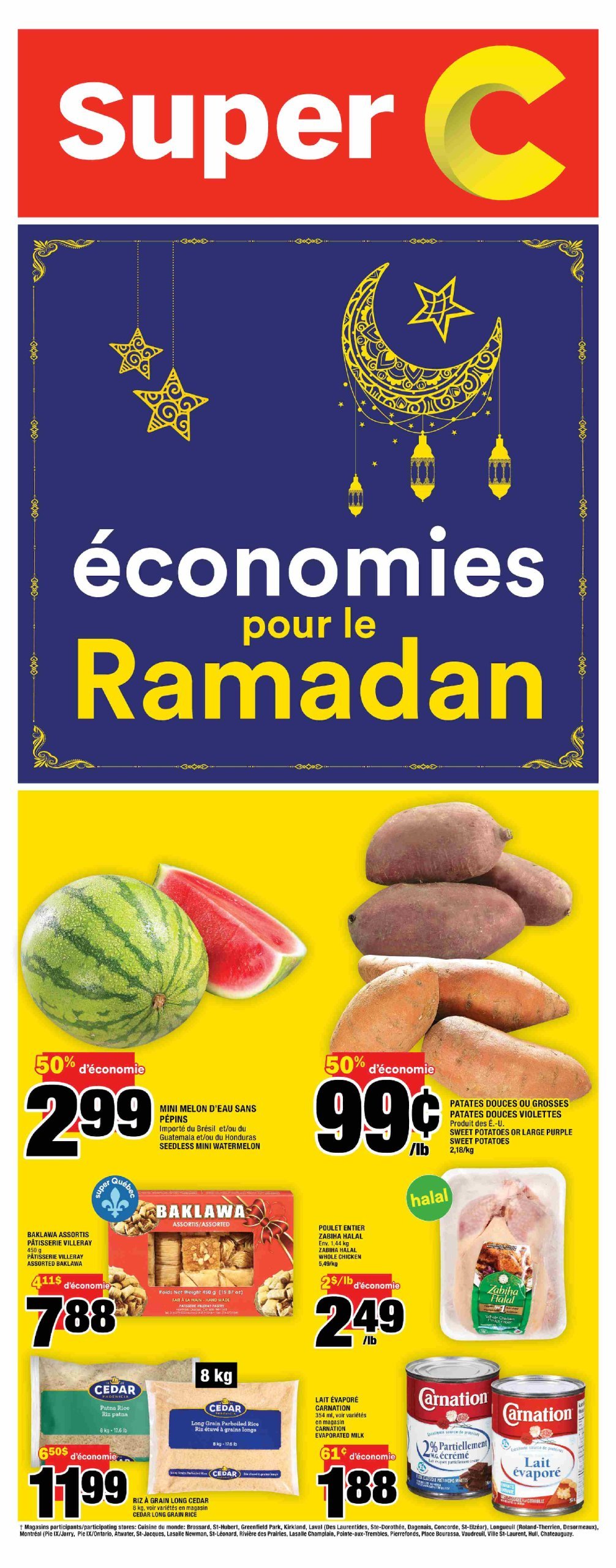 super-c - Super C - Ramadan flyer valid from 03-06 - 03-12