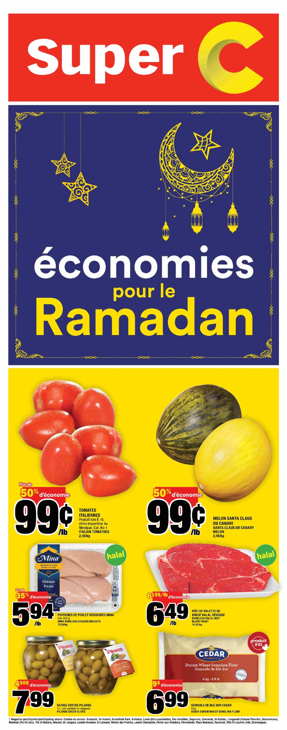 super-c - Super C - Ramadan flyer valid from 03-13 - 03-19