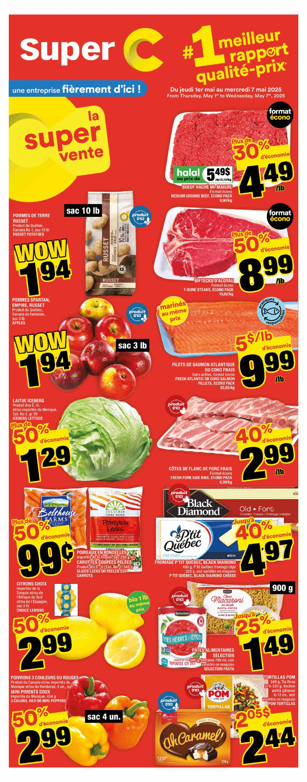 super-c - Super C flyer valid from 05-01 - 05-07 - page: 1