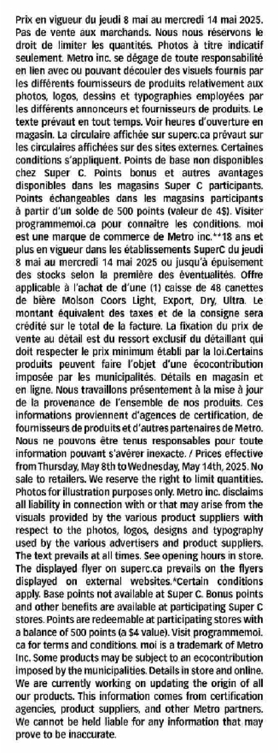 super-c - Super C flyer valid from 05-08 - 05-14 - page: 17