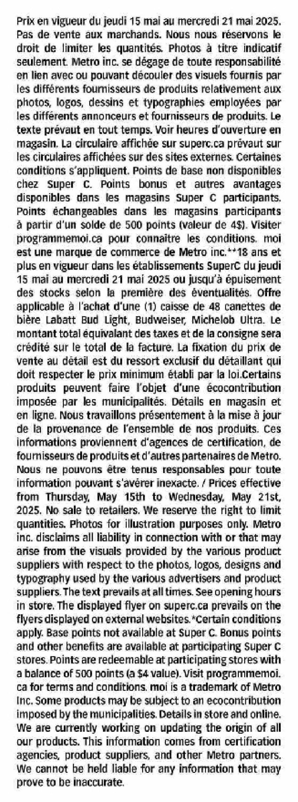 super-c - Super C flyer valid from 05-15 - 05-21 - page: 19