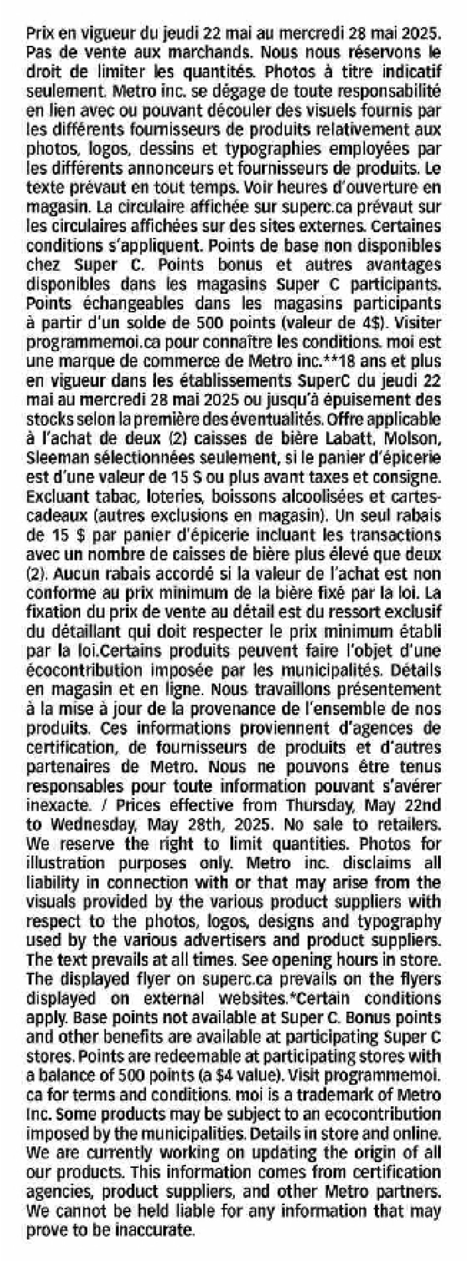 super-c - Super C flyer valid from 05-22 - 05-28 - page: 18