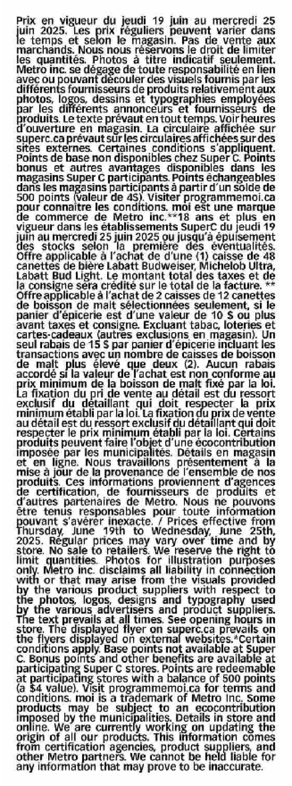 super-c - Super C flyer valid from 06-19 - 06-25 - page: 20