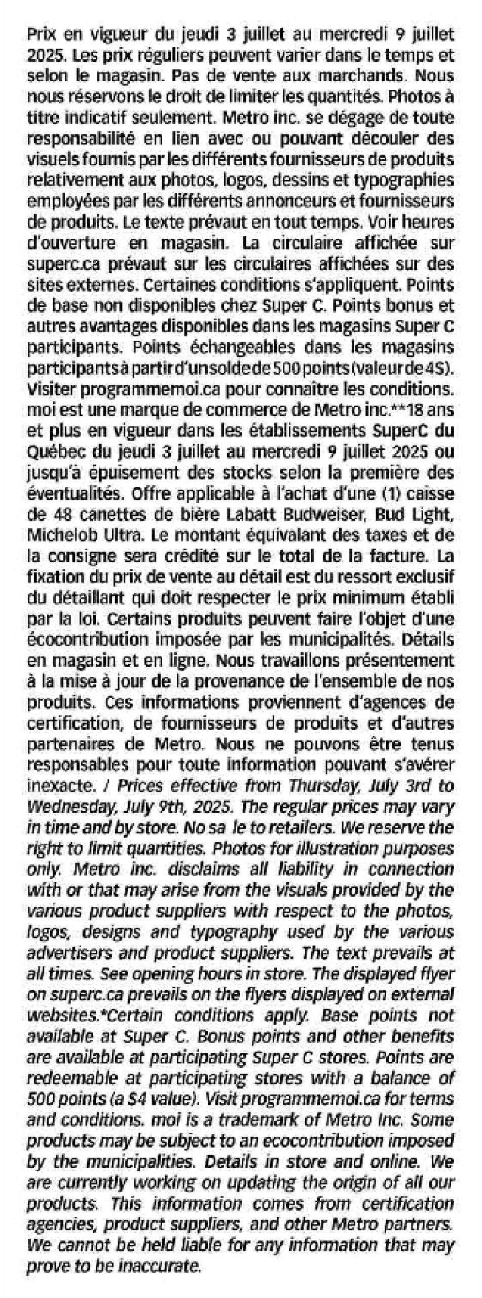 super-c - Super C flyer valid from 07-03 - 07-09 - page: 17