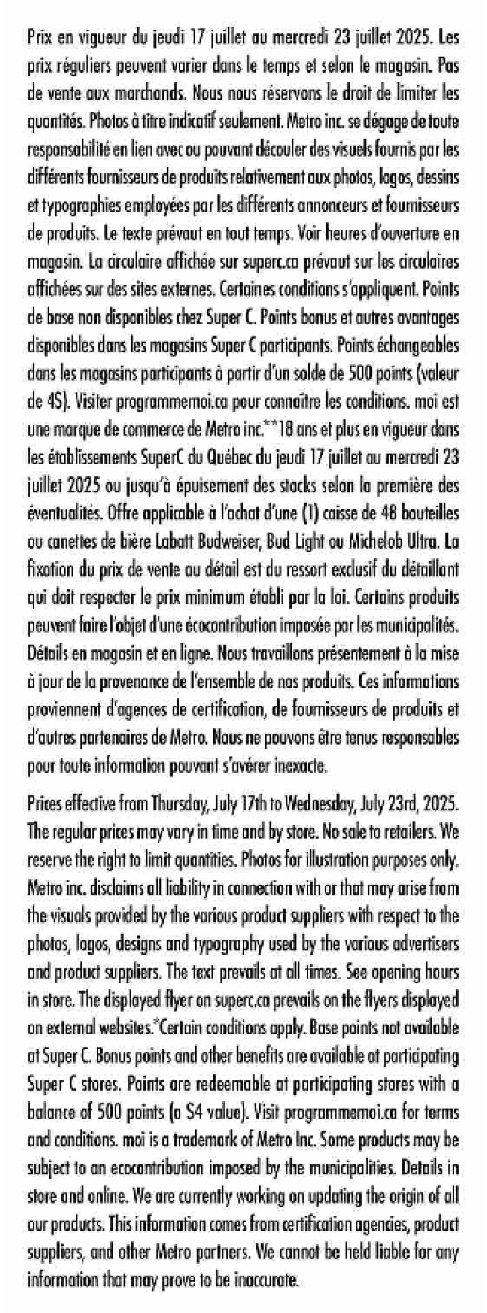 super-c - Super C flyer valid from 07-17 - 07-23 - page: 17