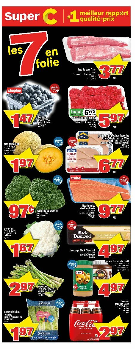 super-c - Super C flyer valid from 08-07 - 08-13 - page: 1
