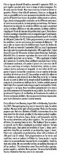super-c - Super C flyer valid from 08-28 - 09-03 - page: 20