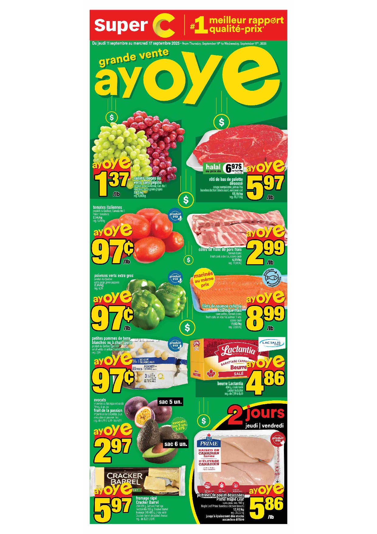 super-c - Super C flyer valid from 09-11 - 09-17