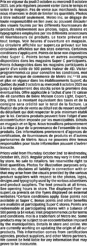 super-c - Super C flyer valid from 10-02 - 10-08 - page: 23