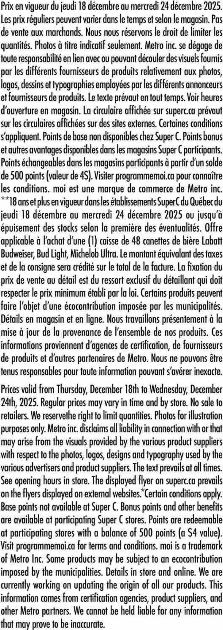 super-c - Super C Flyer Valid From 12-18 to 12-24 - page: 19