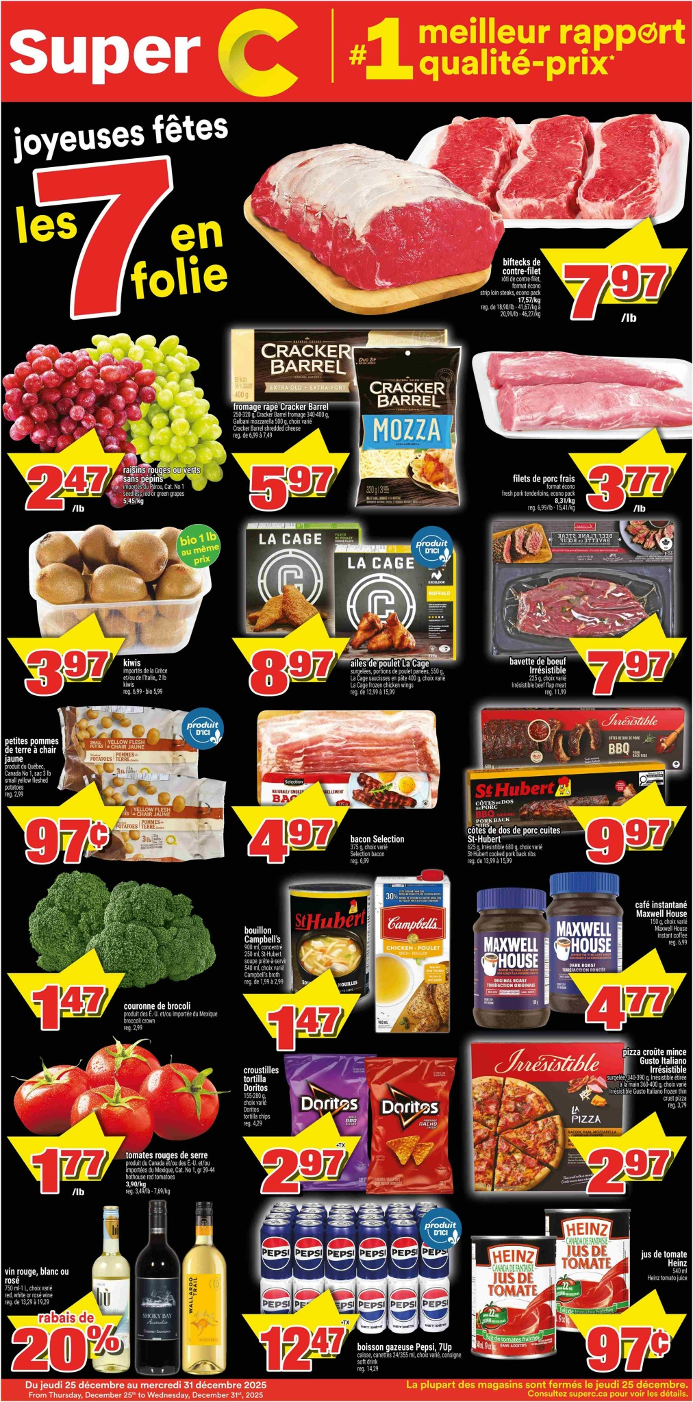 super-c - Super C Flyer Valid From 12-25 to 12-31