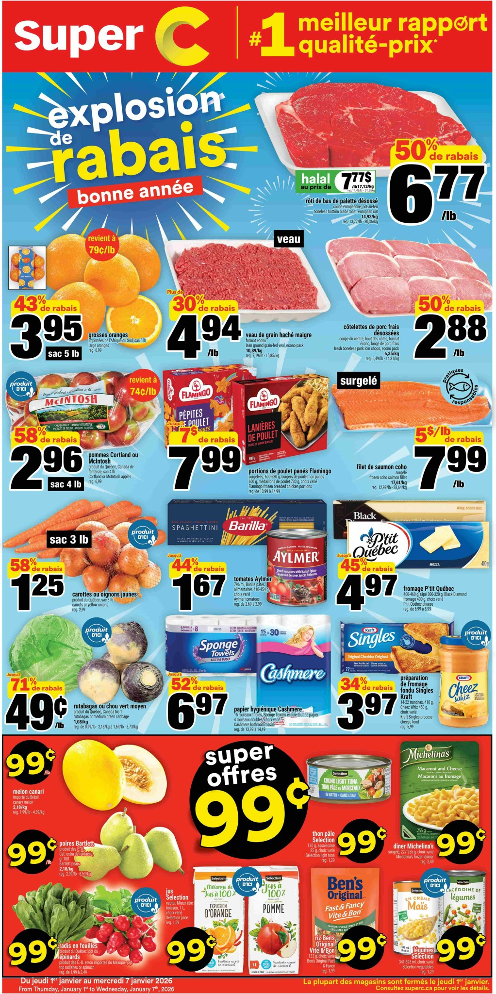 super-c - Super C Flyer Valid From 01-01 to 01-07