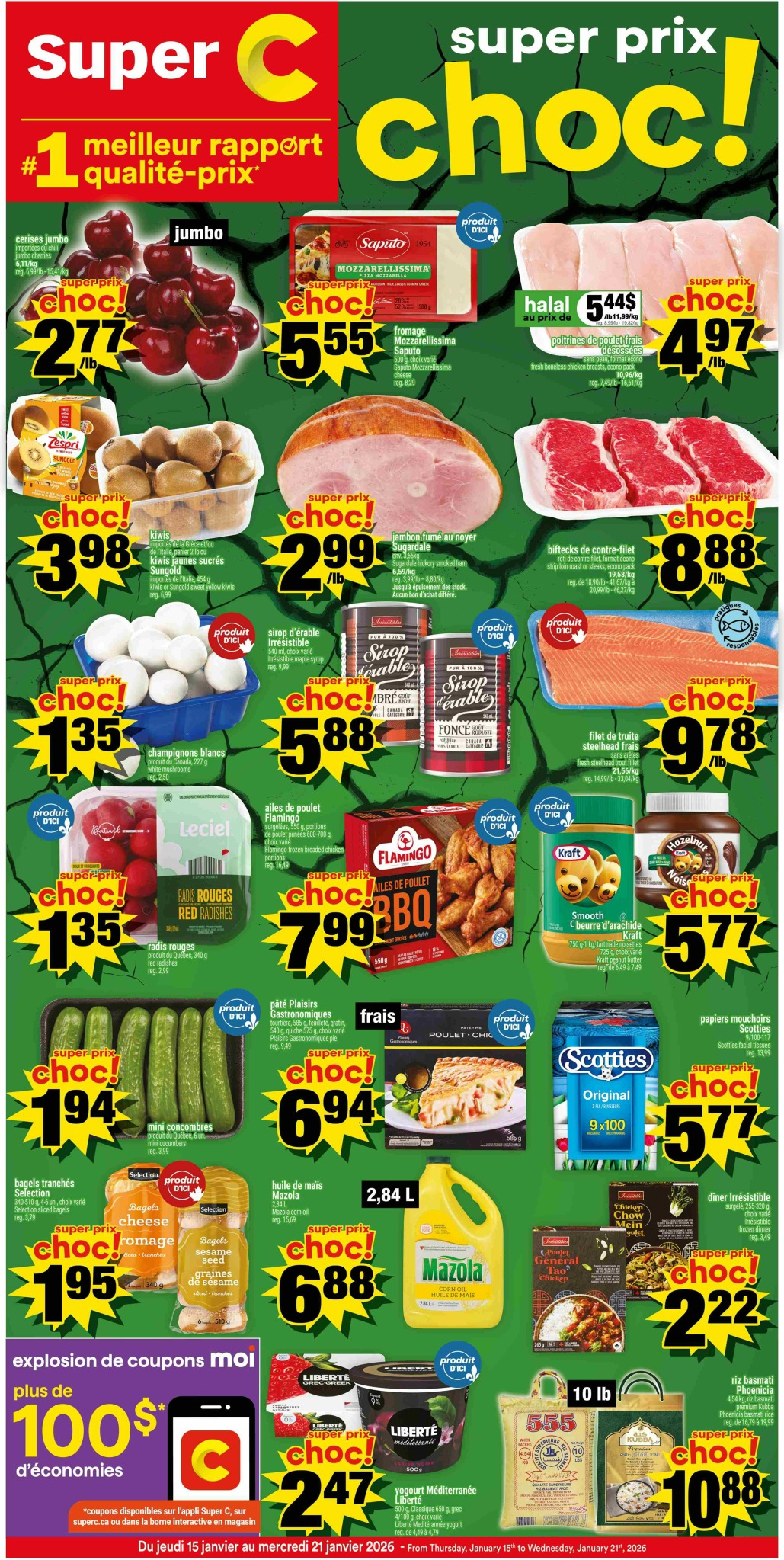 super-c - Super C Flyer Valid From 01-15 to 01-21